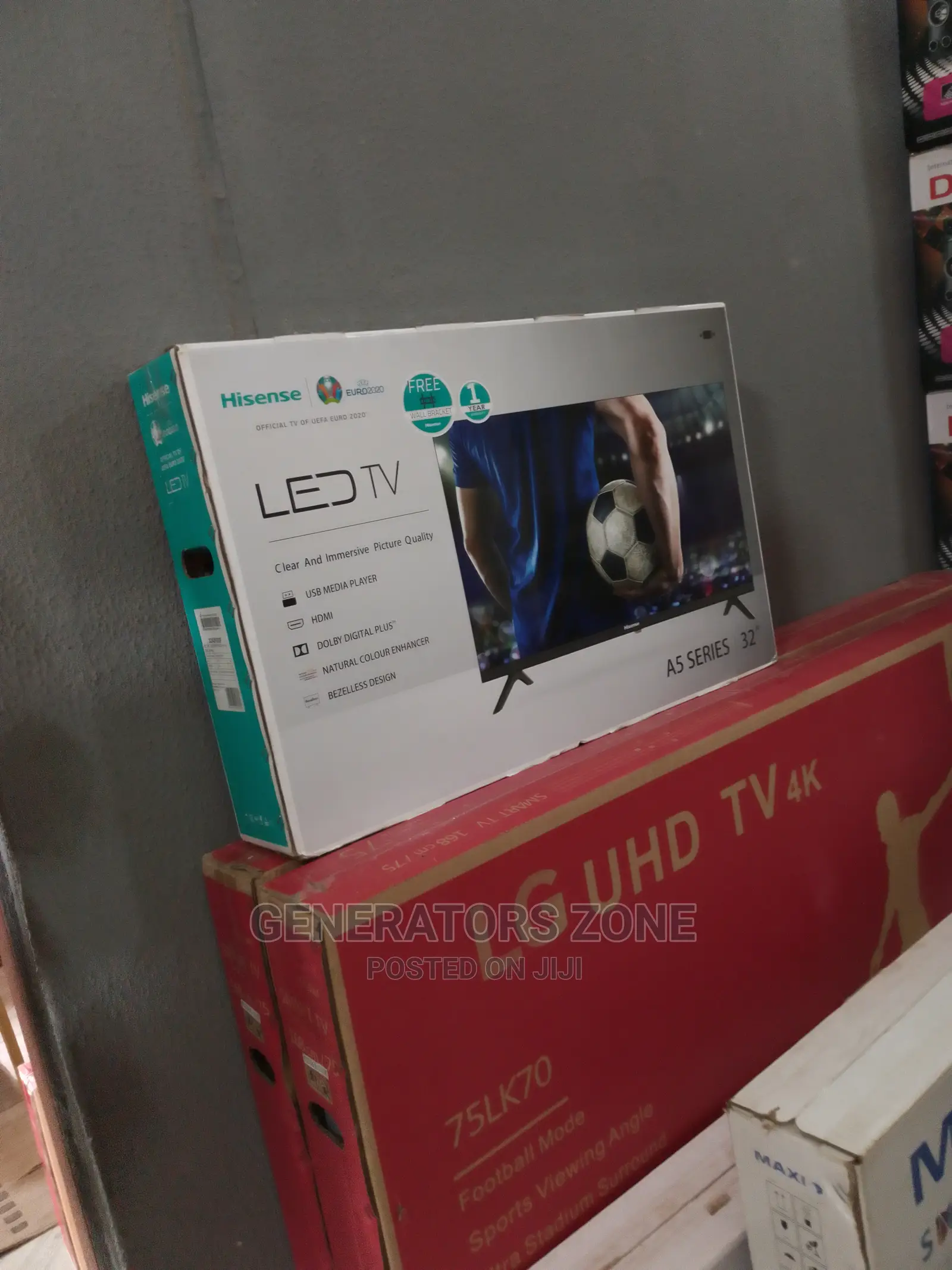 Brand-New 32'' Hisense Full HD LED TV +1 Year Warranty