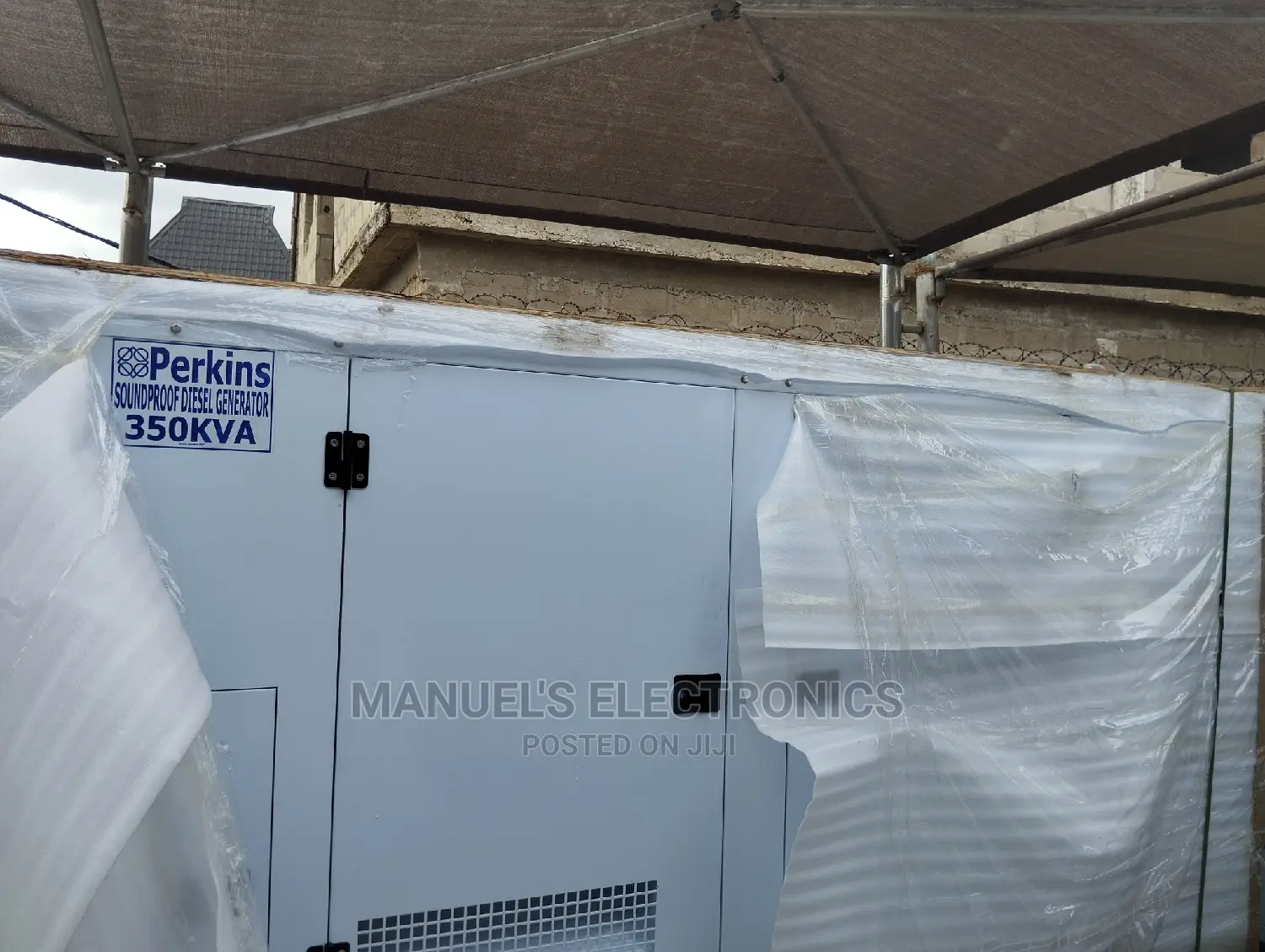 (350kva)Brand New Perkins Diesel Soundproof Generator 100%