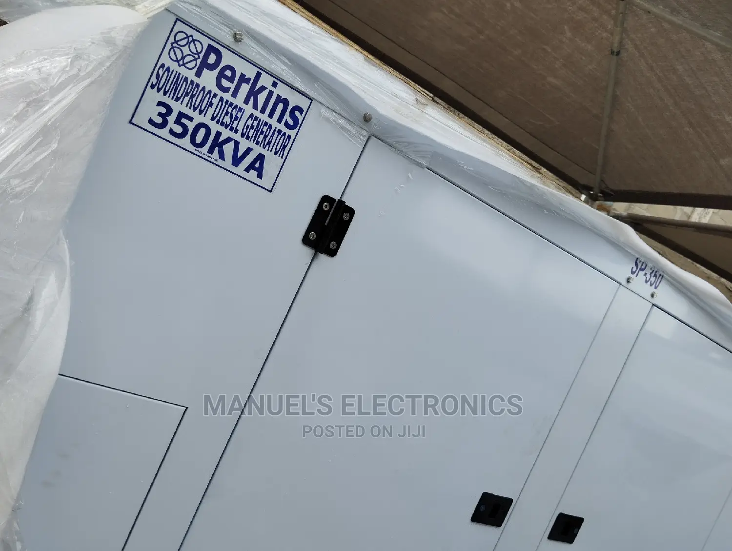 (350kva)Brand New Perkins Diesel Soundproof Generator 100%