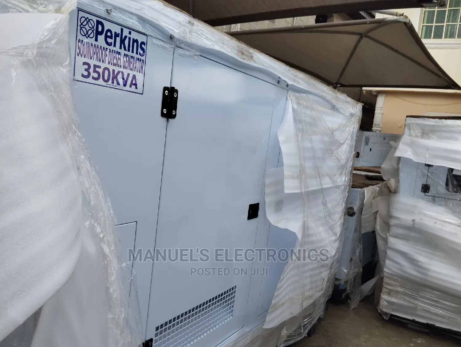 Brand New Perkins Diesel Soundproof Generator (350kva)100%