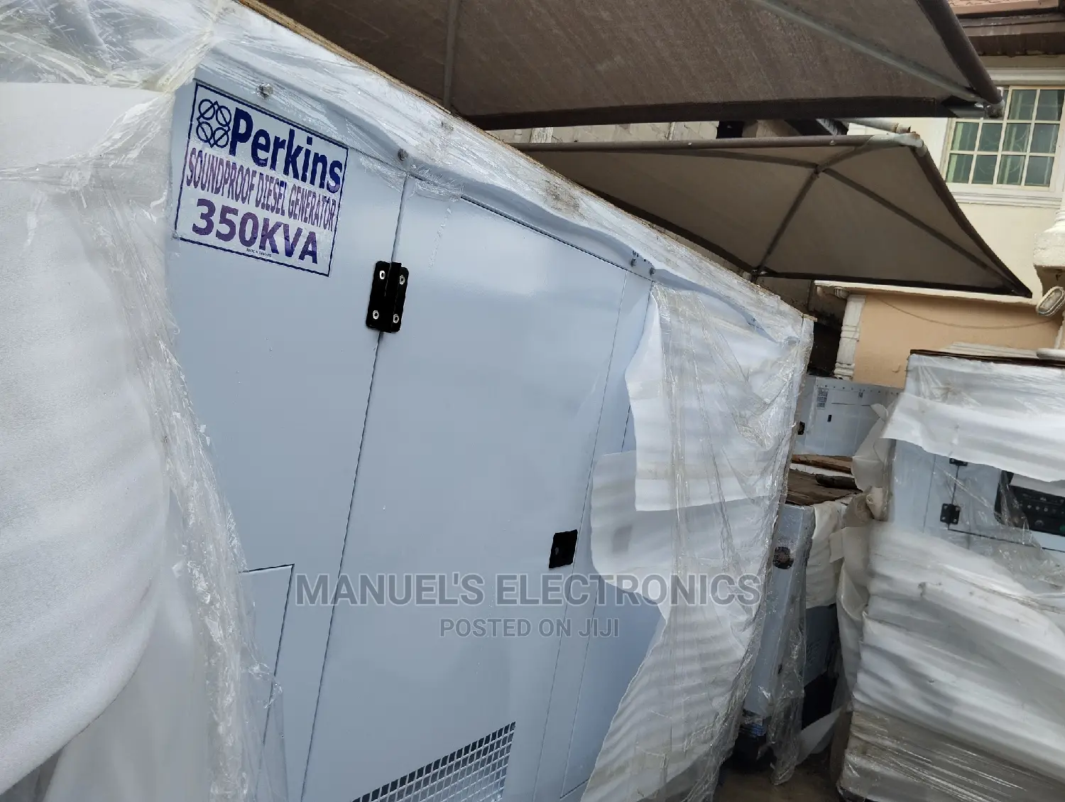 Brand New Perkins Diesel Soundproof Generator (350kva)100%
