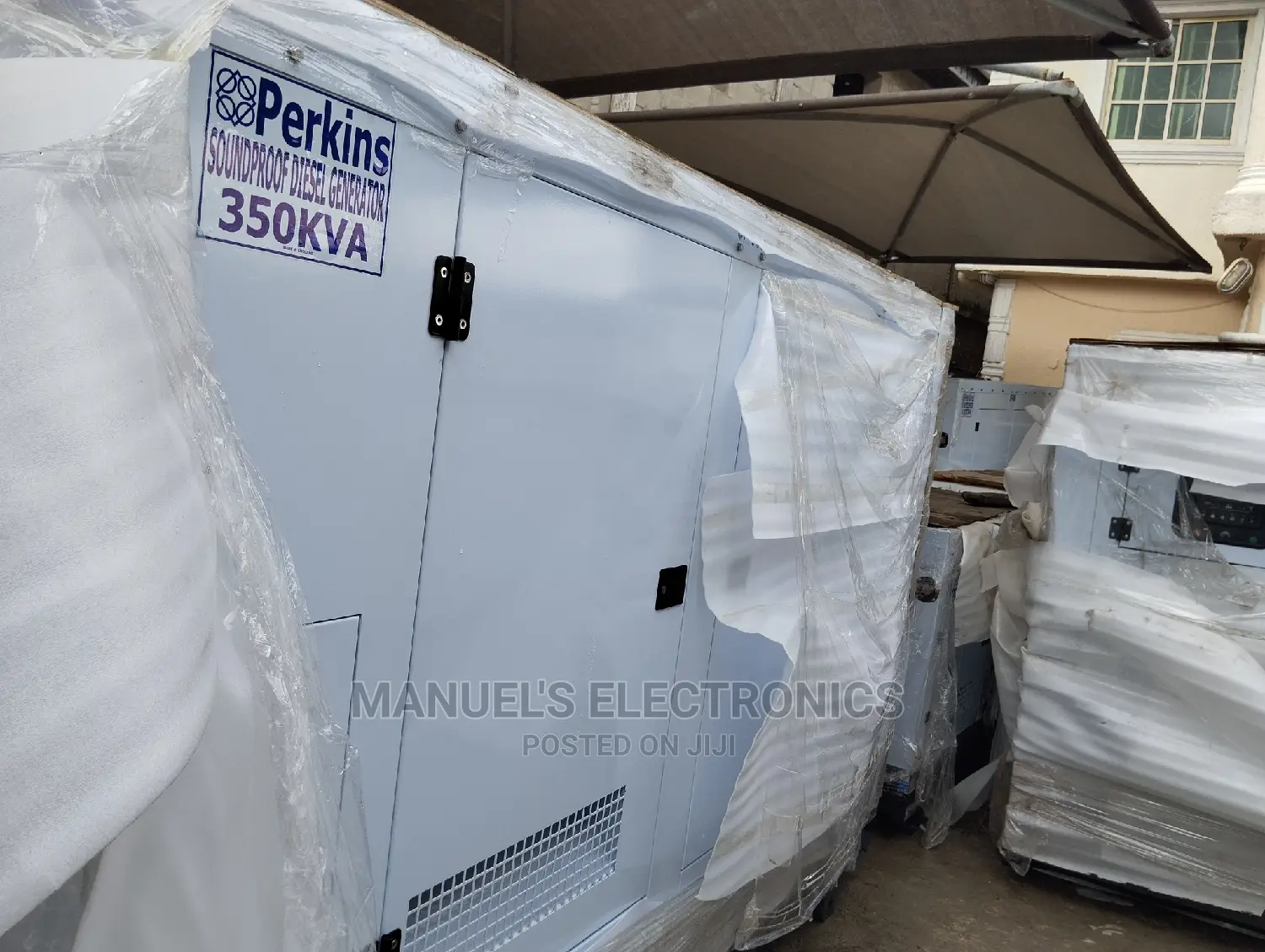 Brand New Perkins Diesel Soundproof Generator (350kva)100%
