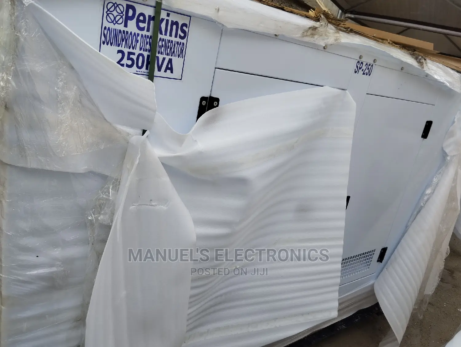 (250kva) Brand New Perkins Diesel Soundproof Generator 100%