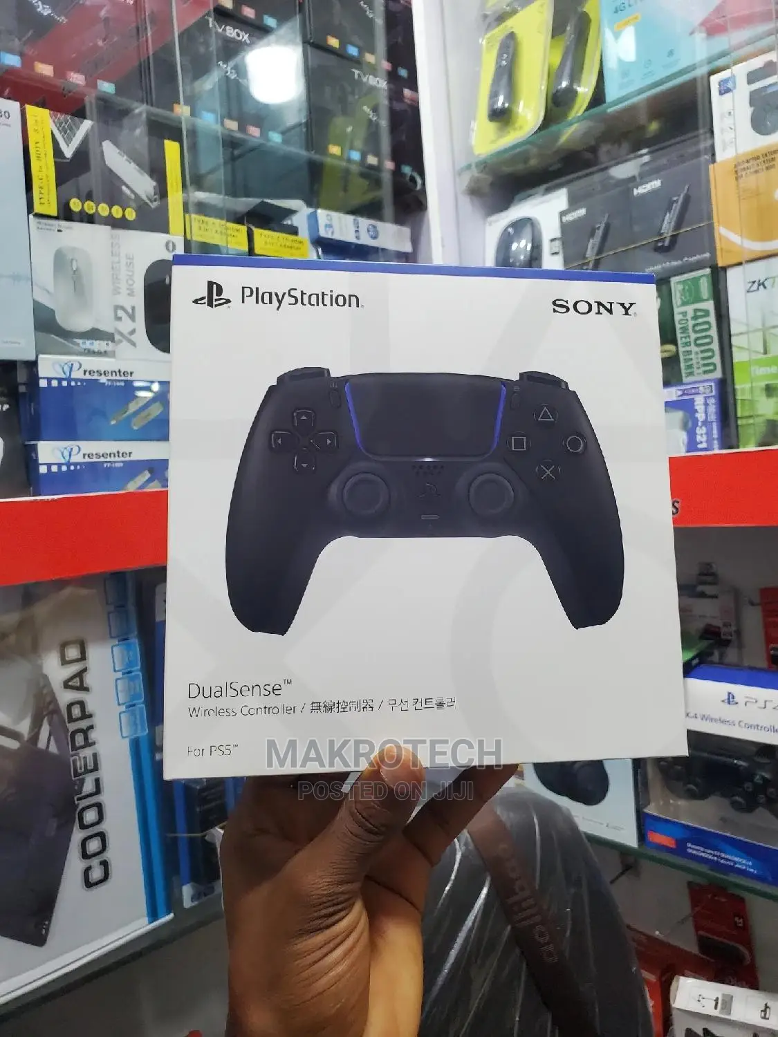 Sony Playstation 5 Dualsense Wireless Controller - Black