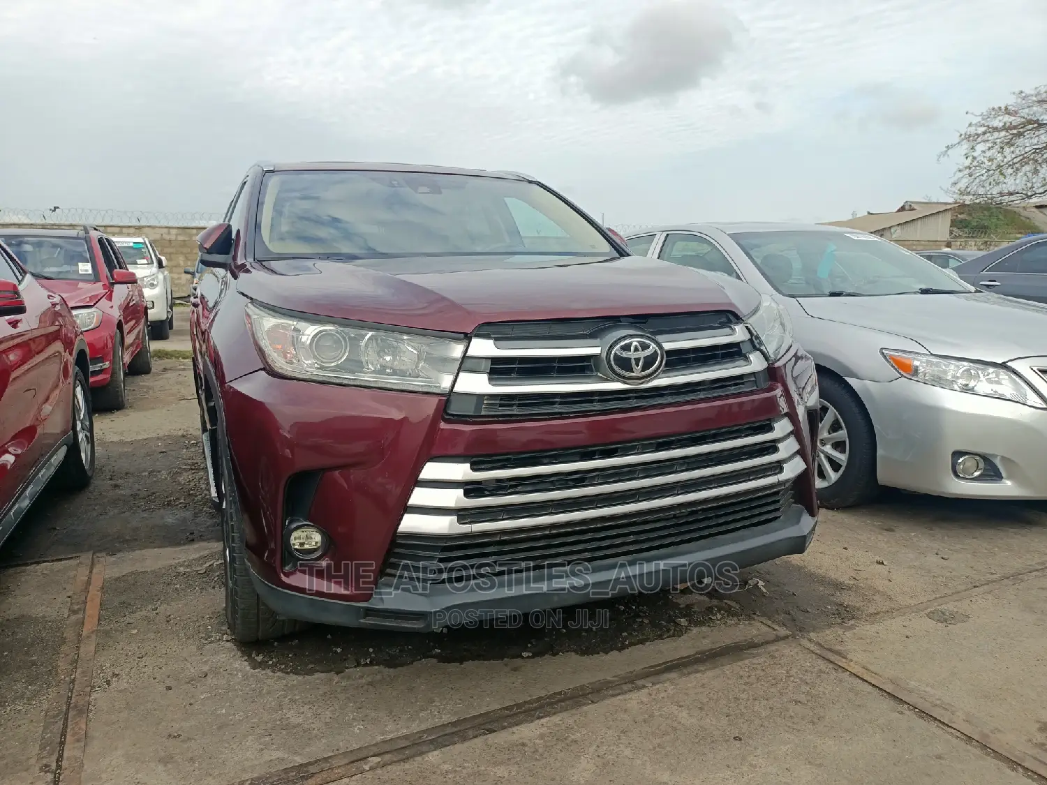 Toyota Highlander 2015 Burgundy