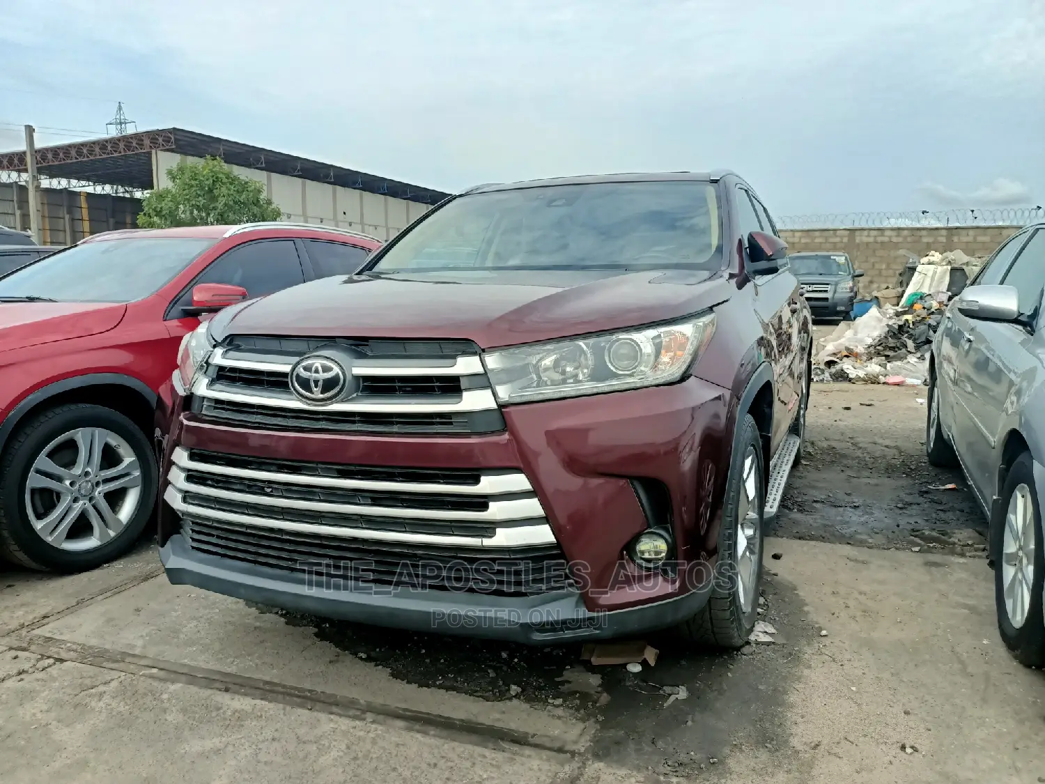 Toyota Highlander 2015 Burgundy