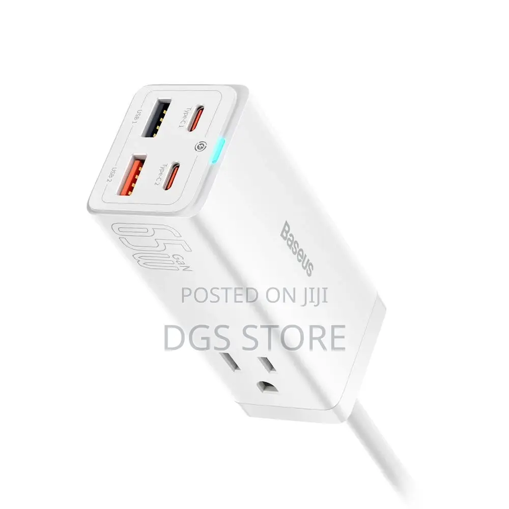 Baseus Power Combo Power Strip 65w 2ac+2u+2c Charger
