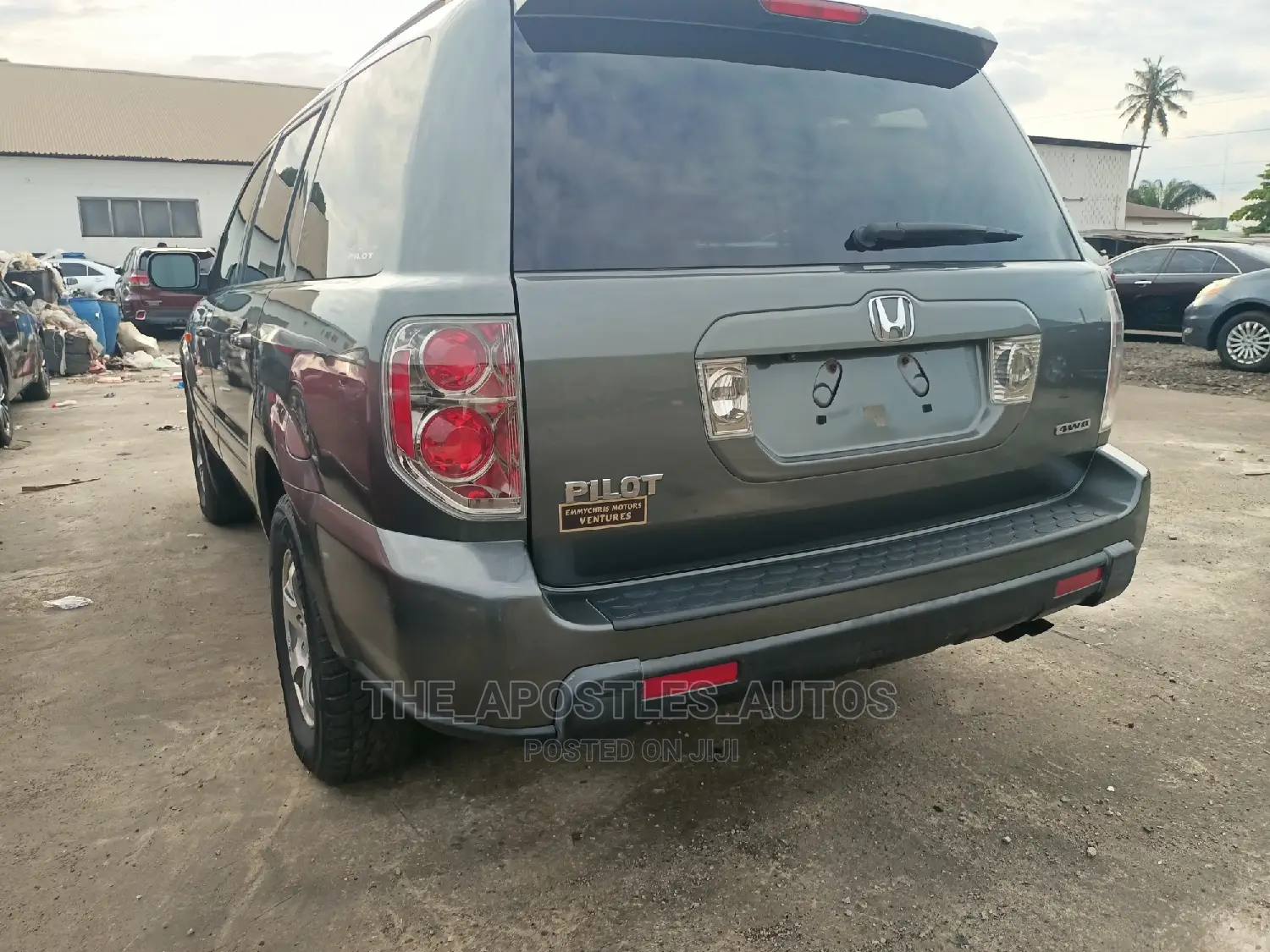 Honda Pilot EX-L 4x4 (3.5L 6cyl 5A) 2008 Gray