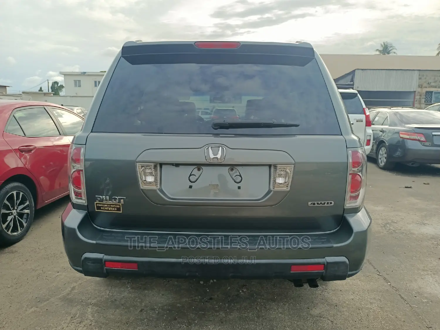 Honda Pilot EX-L 4x4 (3.5L 6cyl 5A) 2008 Gray