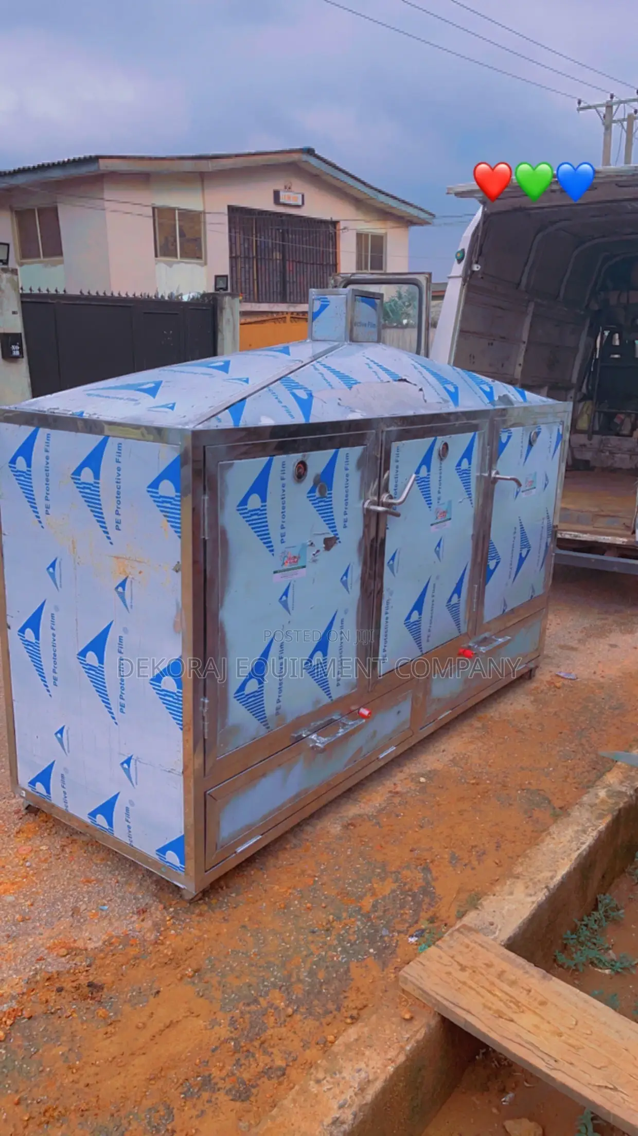 Multipurpose 500 Pieces of 1kg Fish Size Drying Machine