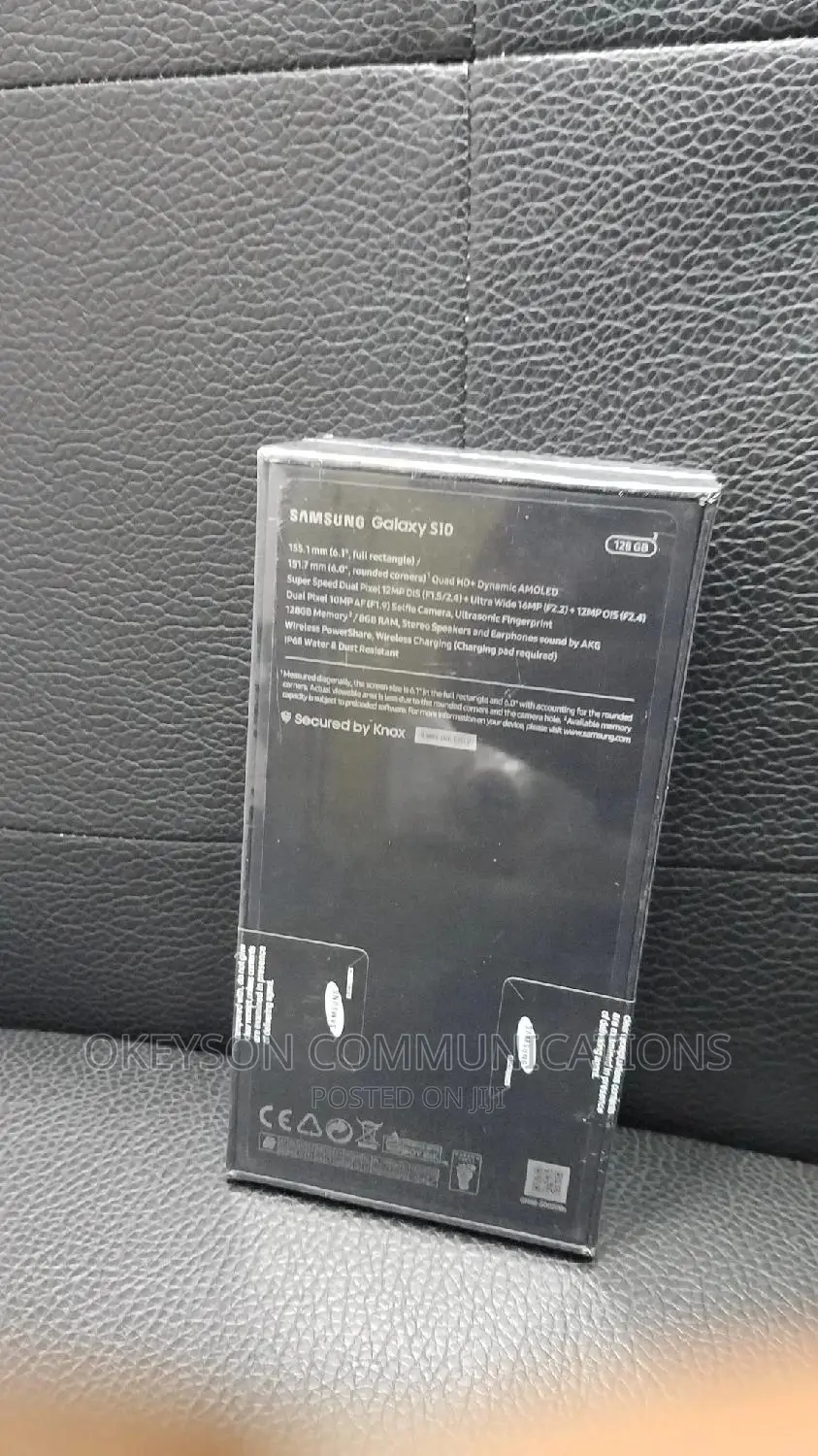 New Samsung Galaxy S10 128 GB Black