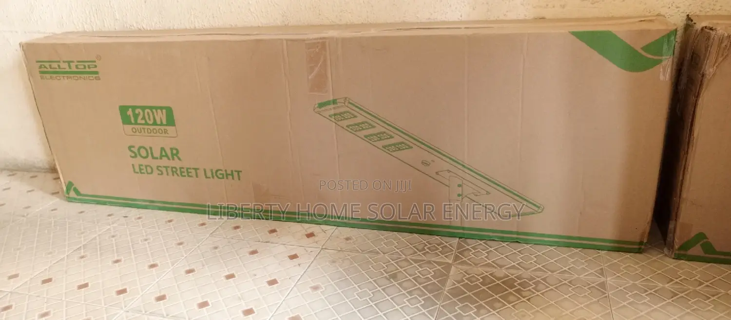 120w ALLTOP Solar Street Light