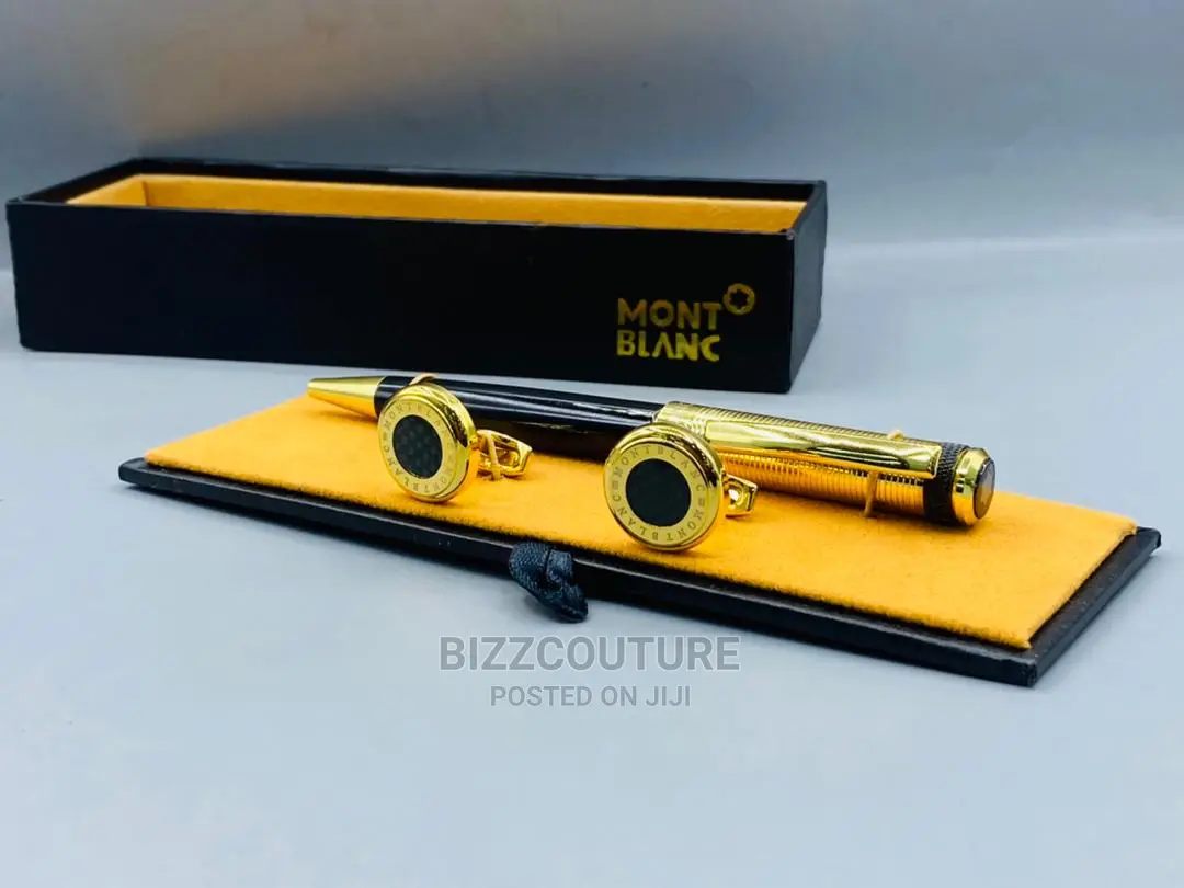 Original MONT BLANC CUFF LINKS PEN Available in Store