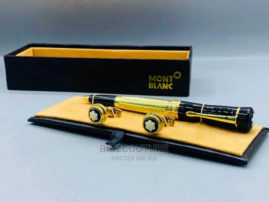 Original MONT BLANC CUFF LINKS PEN Available in Store