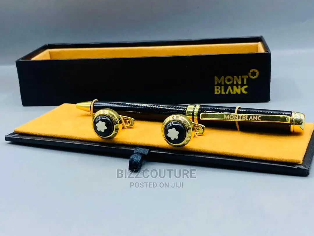 Original MONT BLANC CUFF LINKS PEN Available in Store