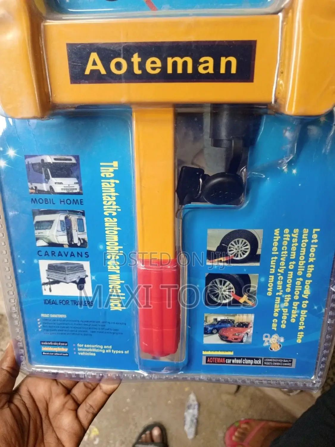 Car Wheel Ckamp Lock