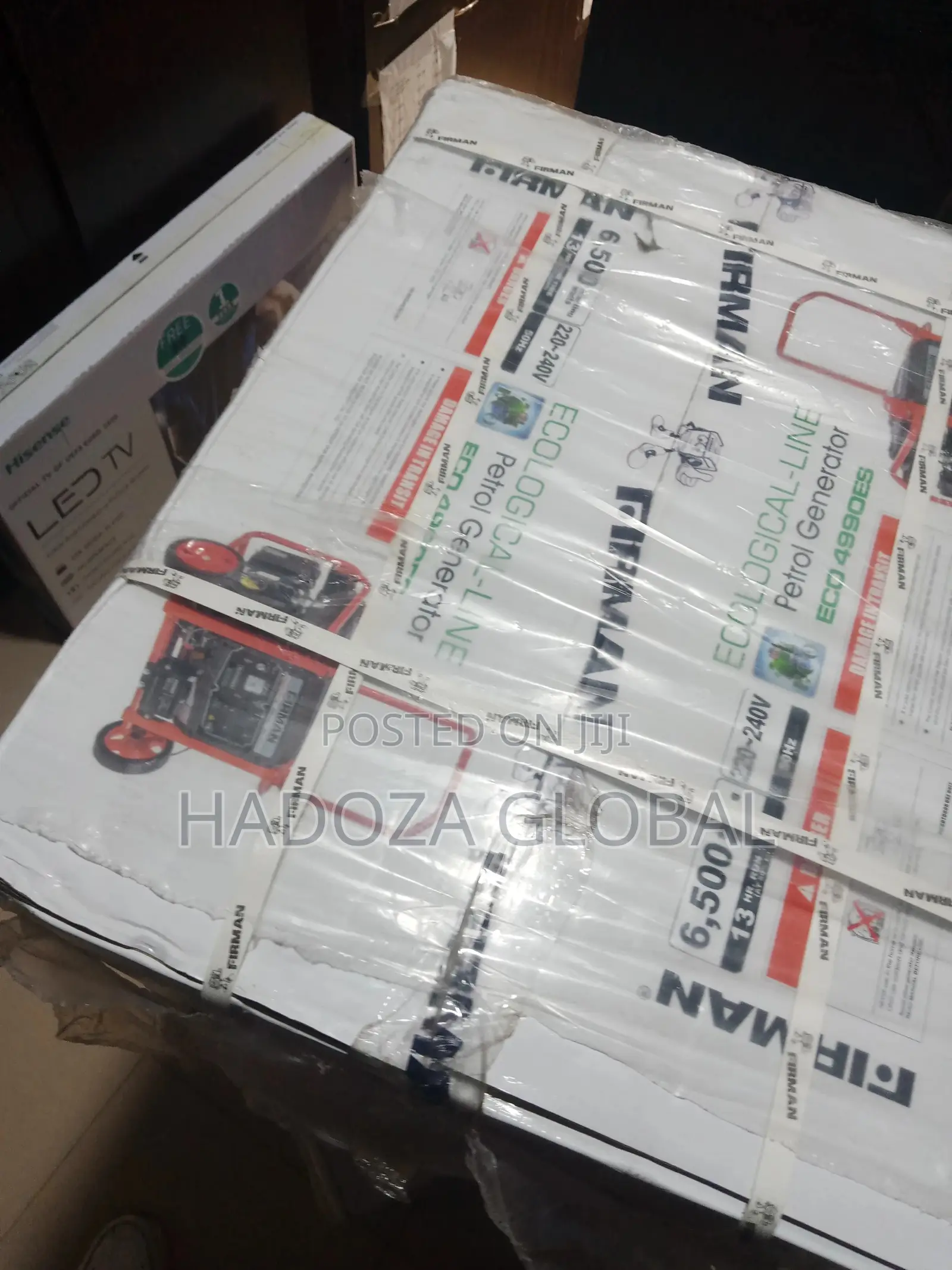 Friman Eco4990es 6.5kva Generator With Special Big Handle