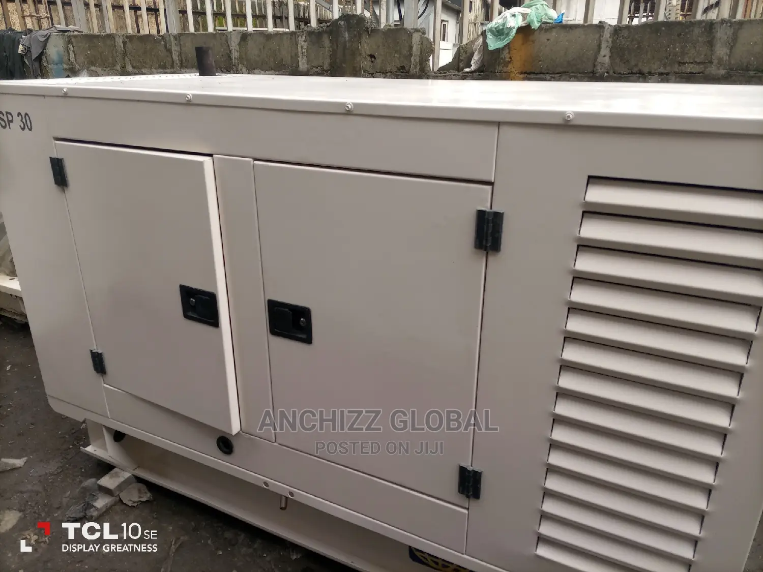 30kva Soundproof Perkins Generator Leroy Somer Alternator