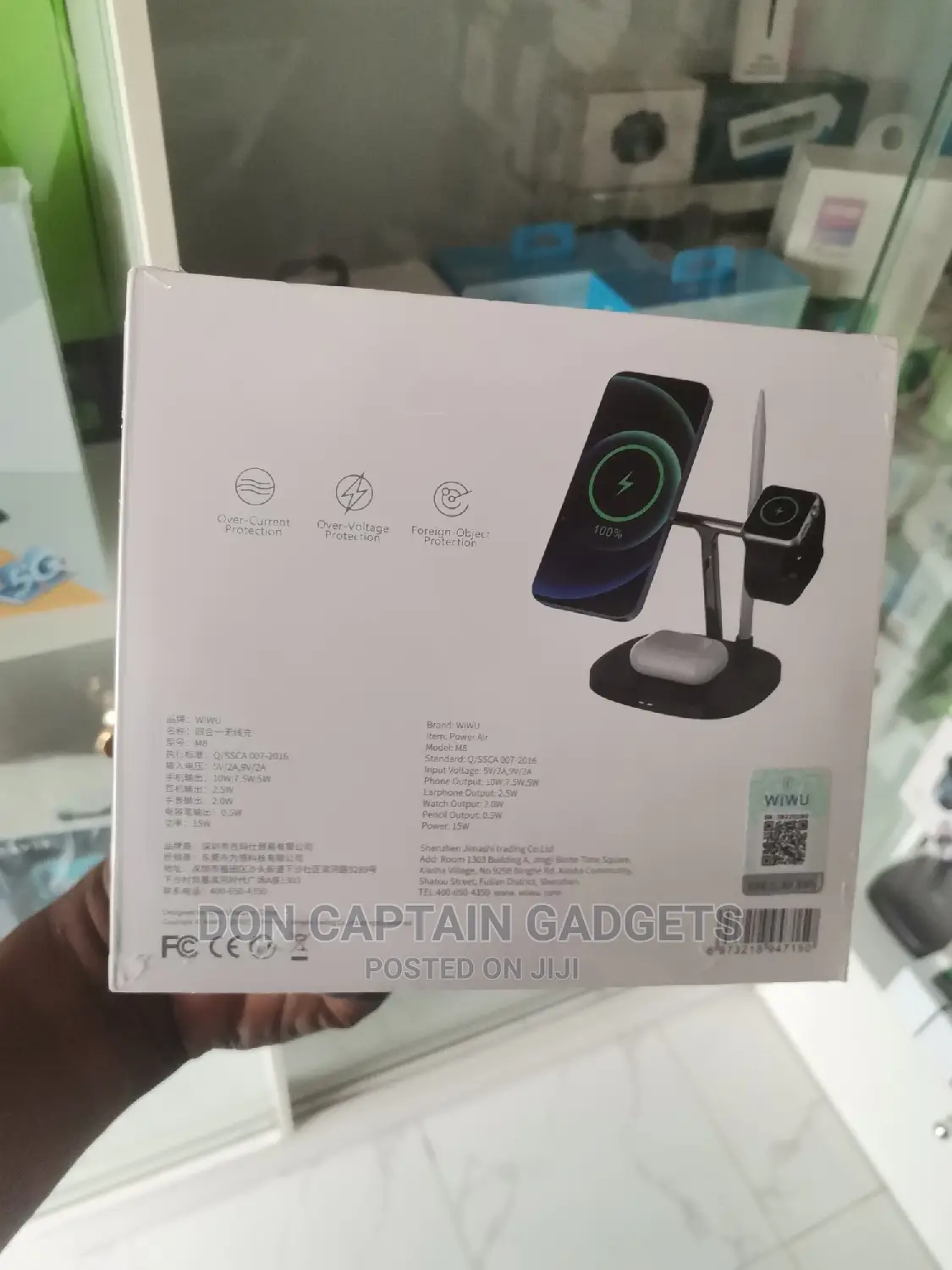 Wiwu Power Air 4in1 Wireless Charger Station