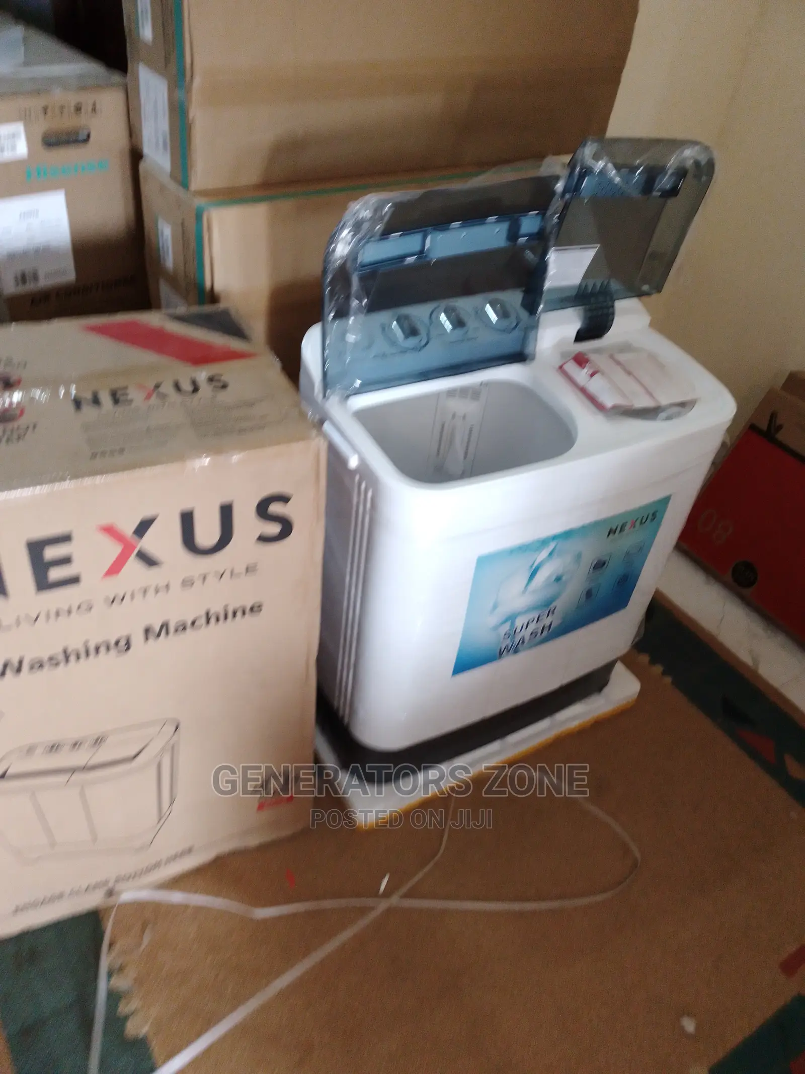 Wash and Spin Nexus Twin Tub Washing Machine
