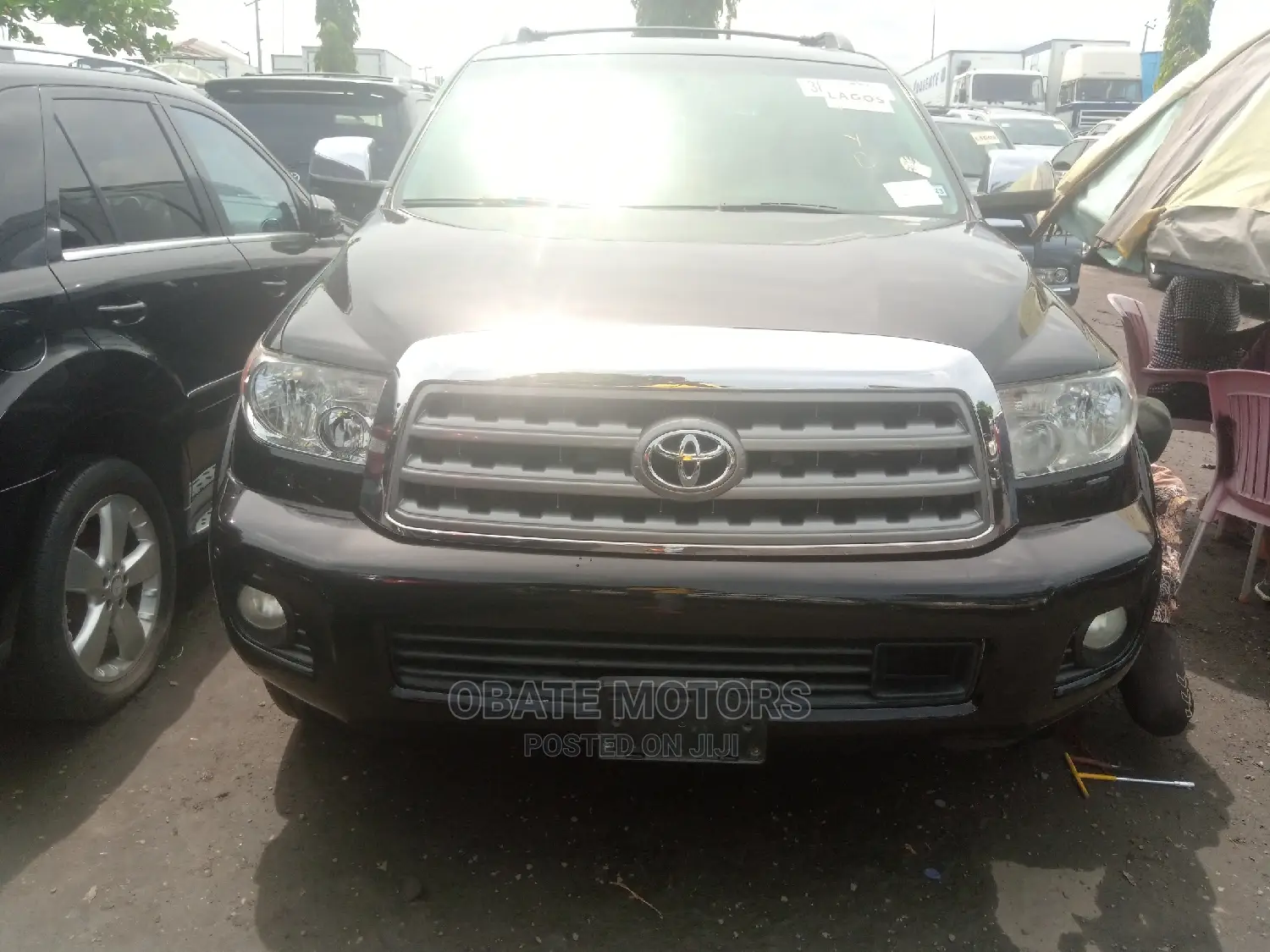 Toyota Sequoia SR5 4dr SUV 4WD (5.7L 8cyl 6A) 2015 Black