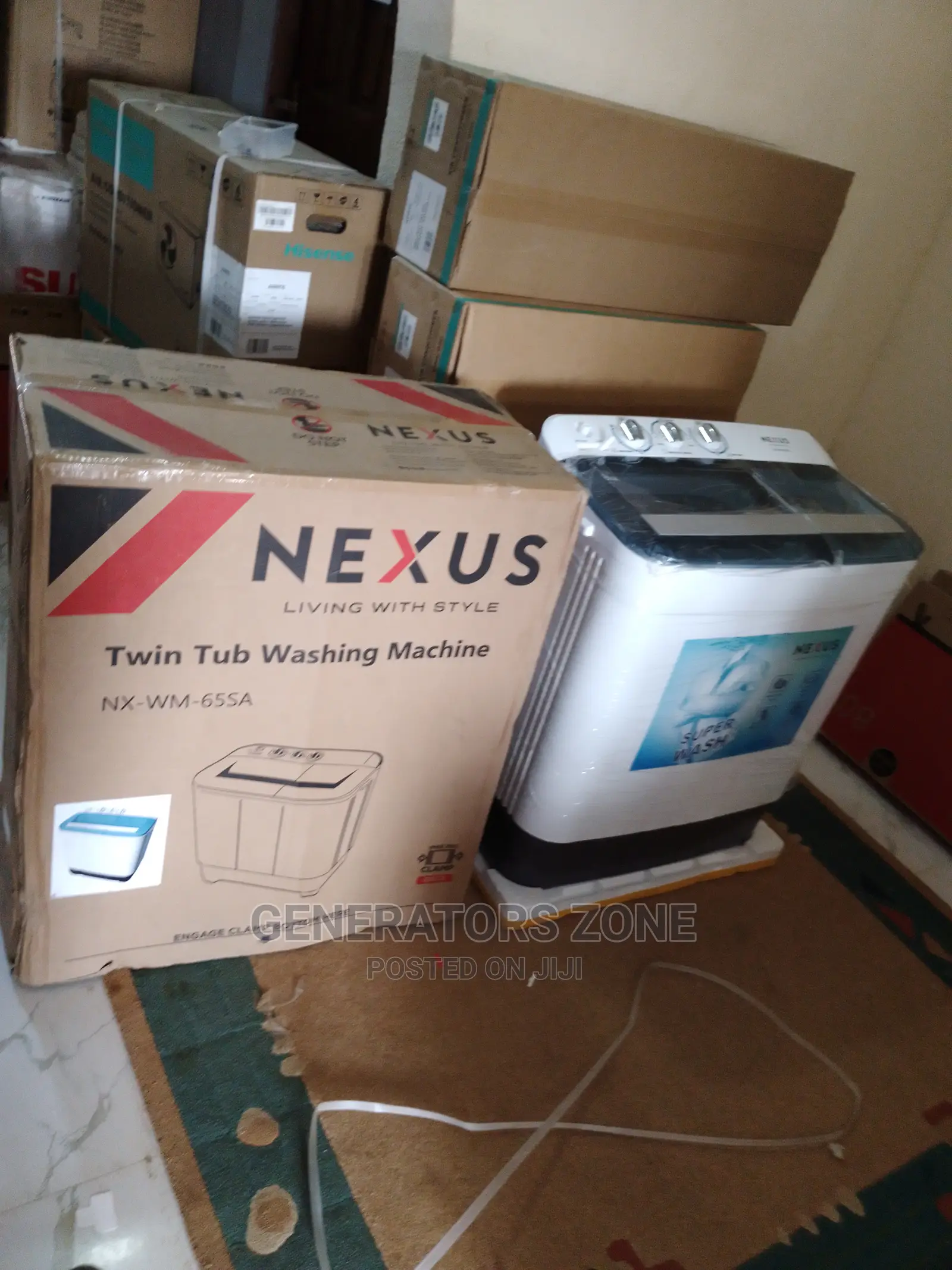 7kg Nexus Twin Tub Wash Machine