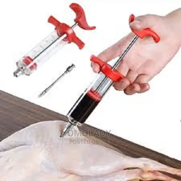 Meat Injector Marinade Syringe BBQ Seasoning Injector