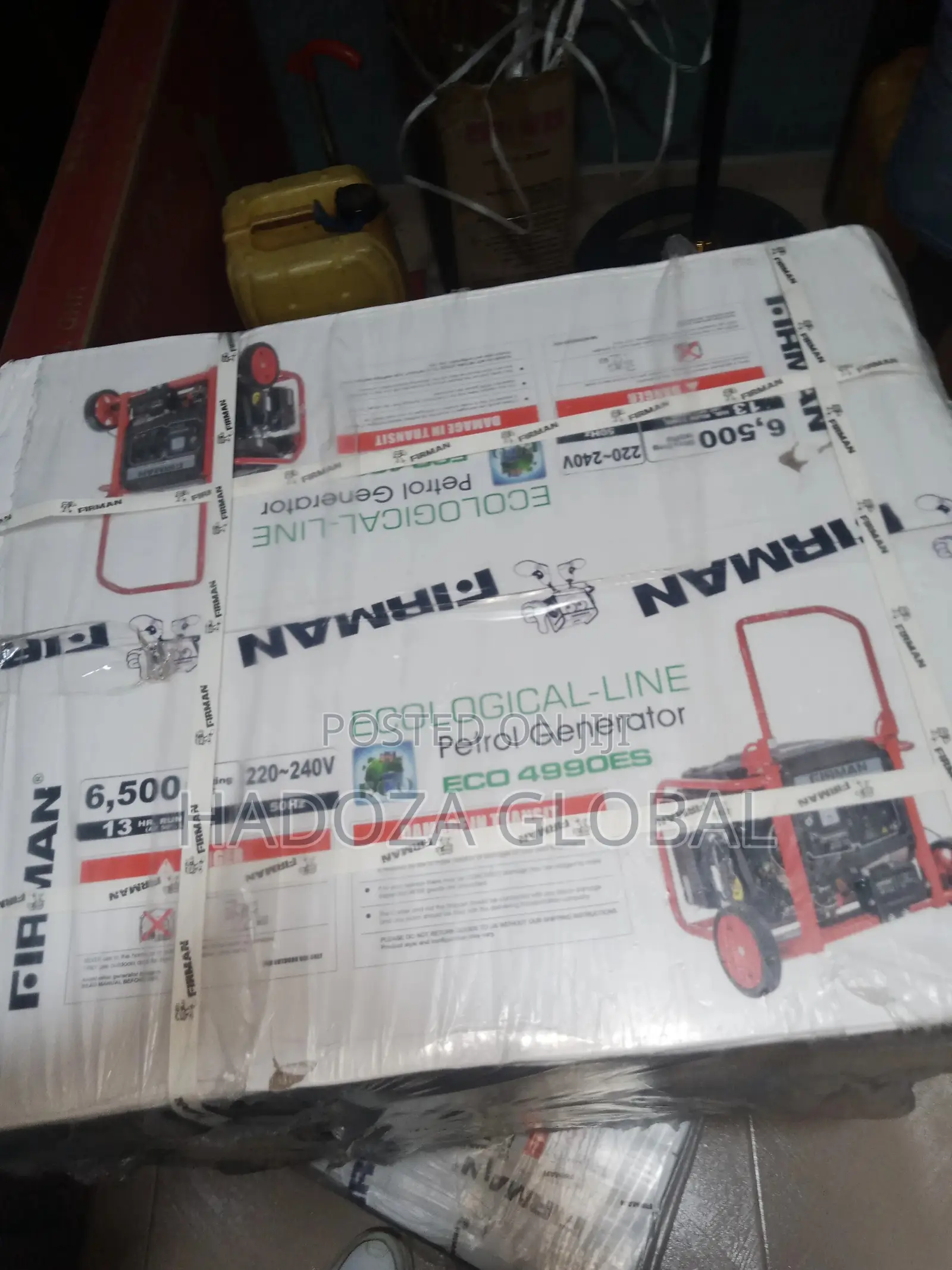 FIRMAN 100% Copper Enamelled Wire 6.5KVA GENERATOR
