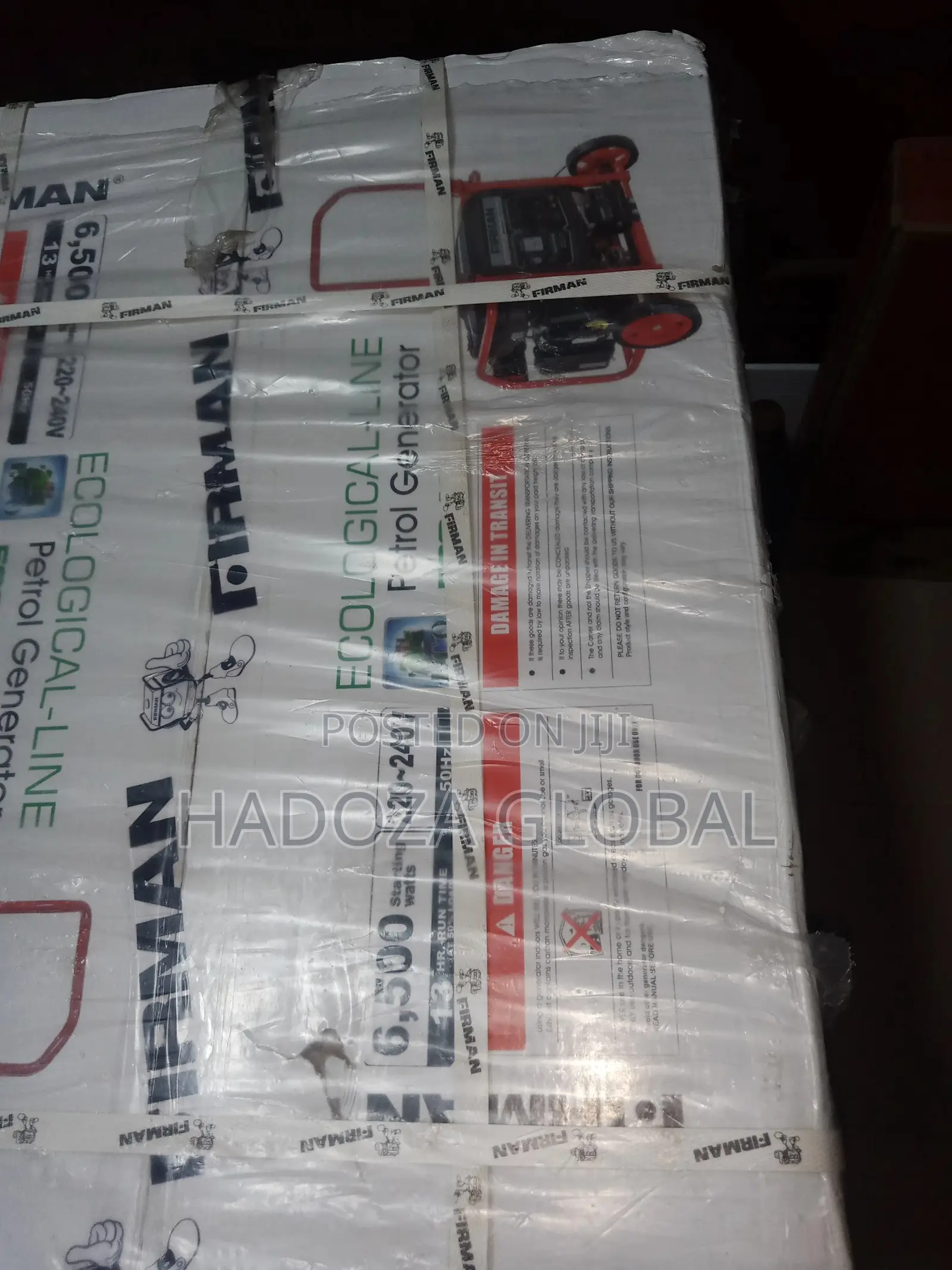 Sumec Firman 6.5kva Gen With Degree At Protection :Ip23