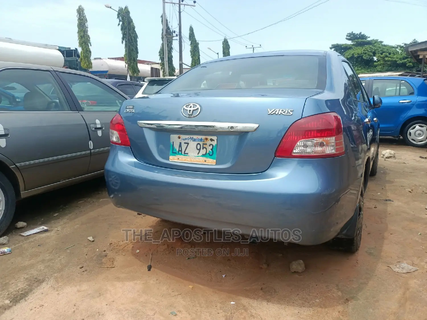 Toyota Yaris 1.5 Sedan 2008 Blue