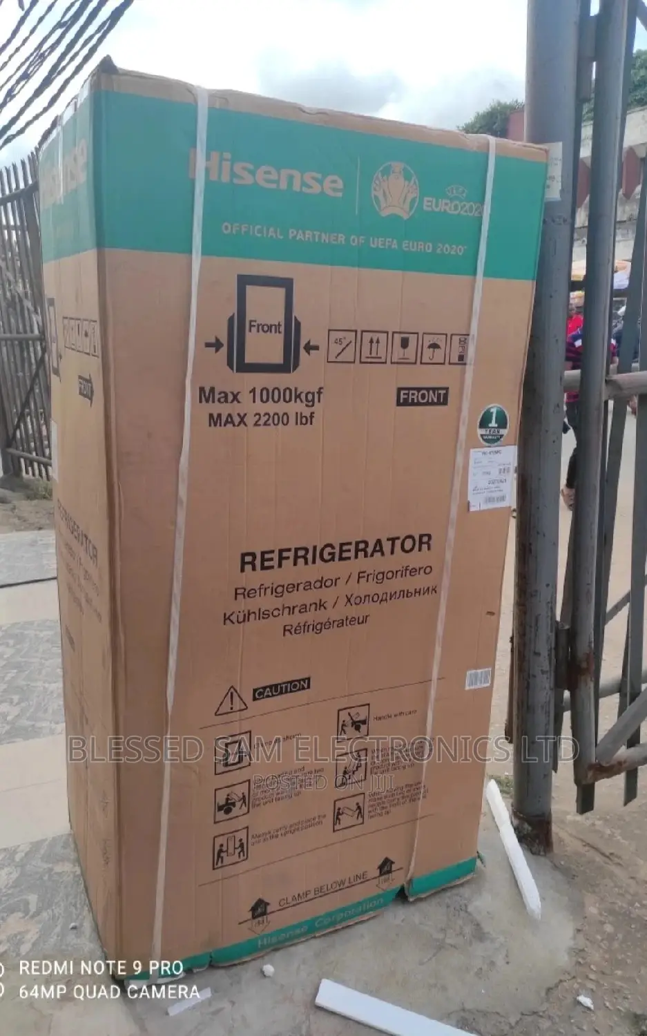 Hisense Fridge Inverter 529l Said By Said Door > Dispenser