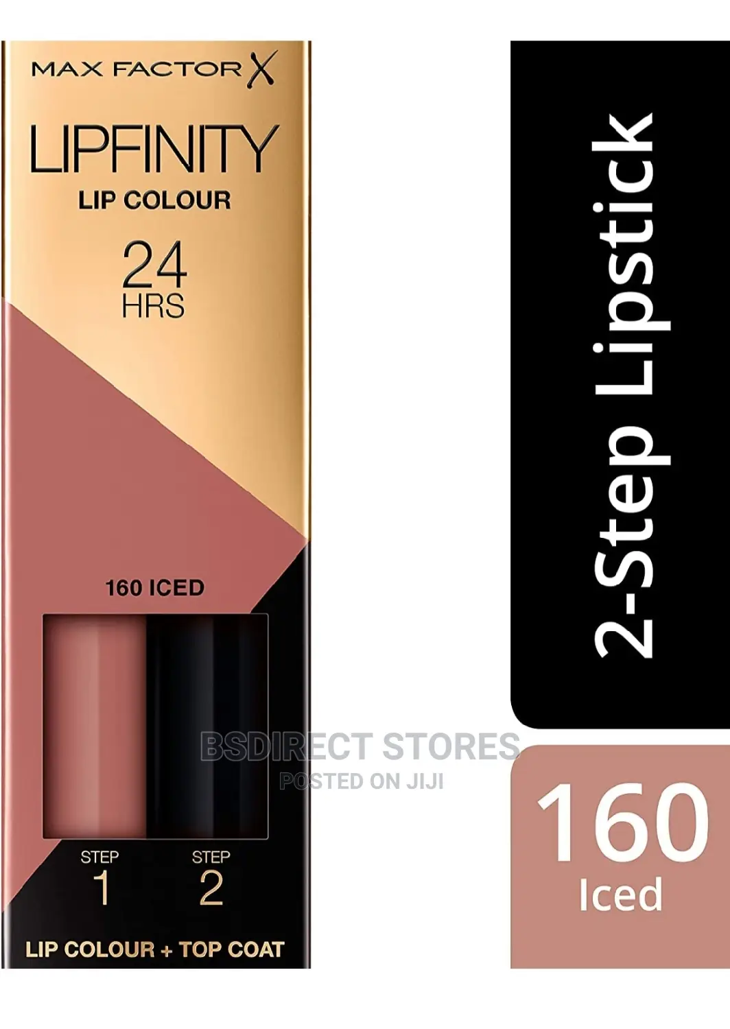 Max Factor 160 ICED Long-Lasting Lipfinity Two Step Lipstick