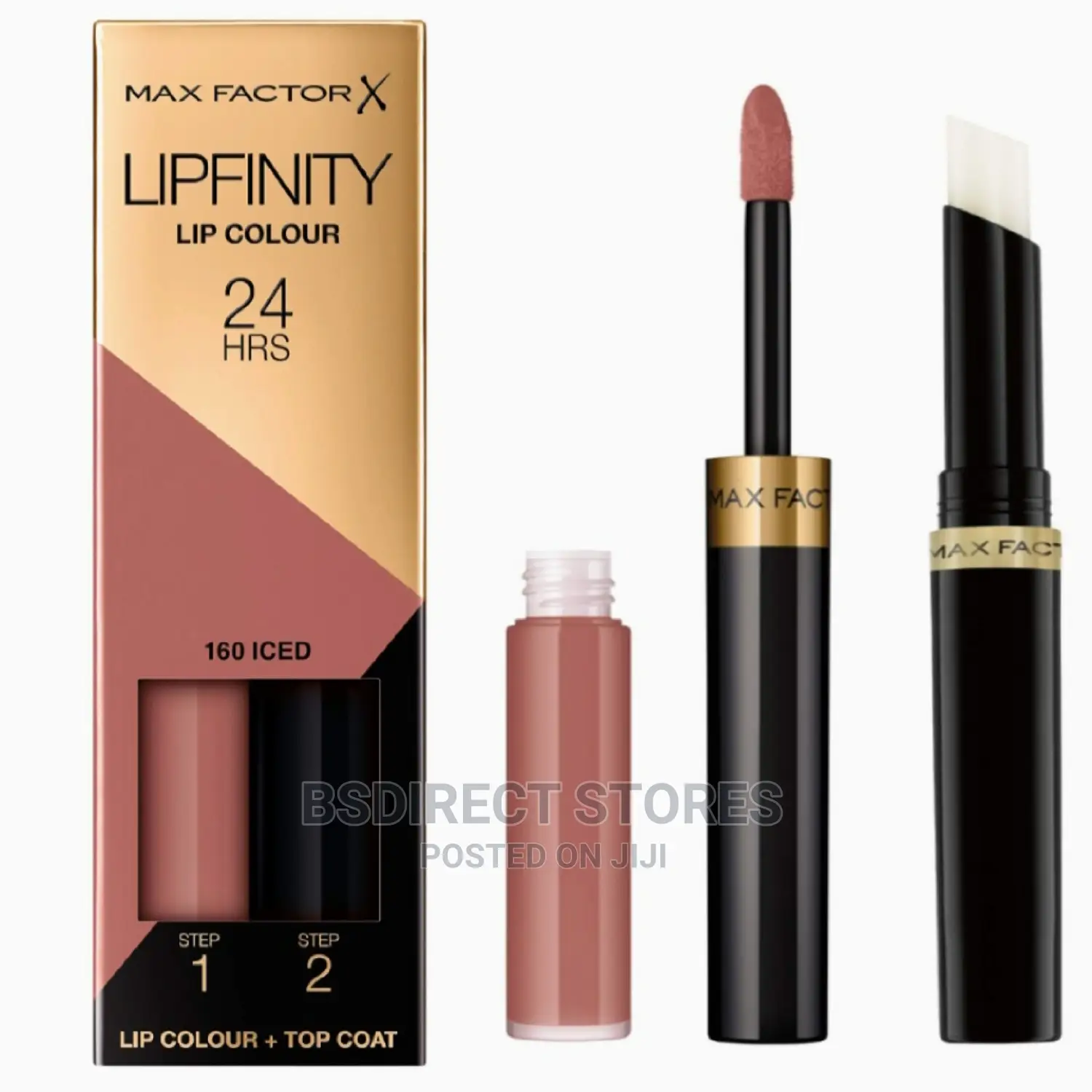 Max Factor 160 ICED Long-Lasting Lipfinity Two Step Lipstick