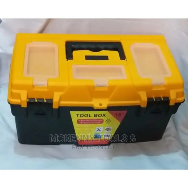 Empty Plastic Tools Box 18"
