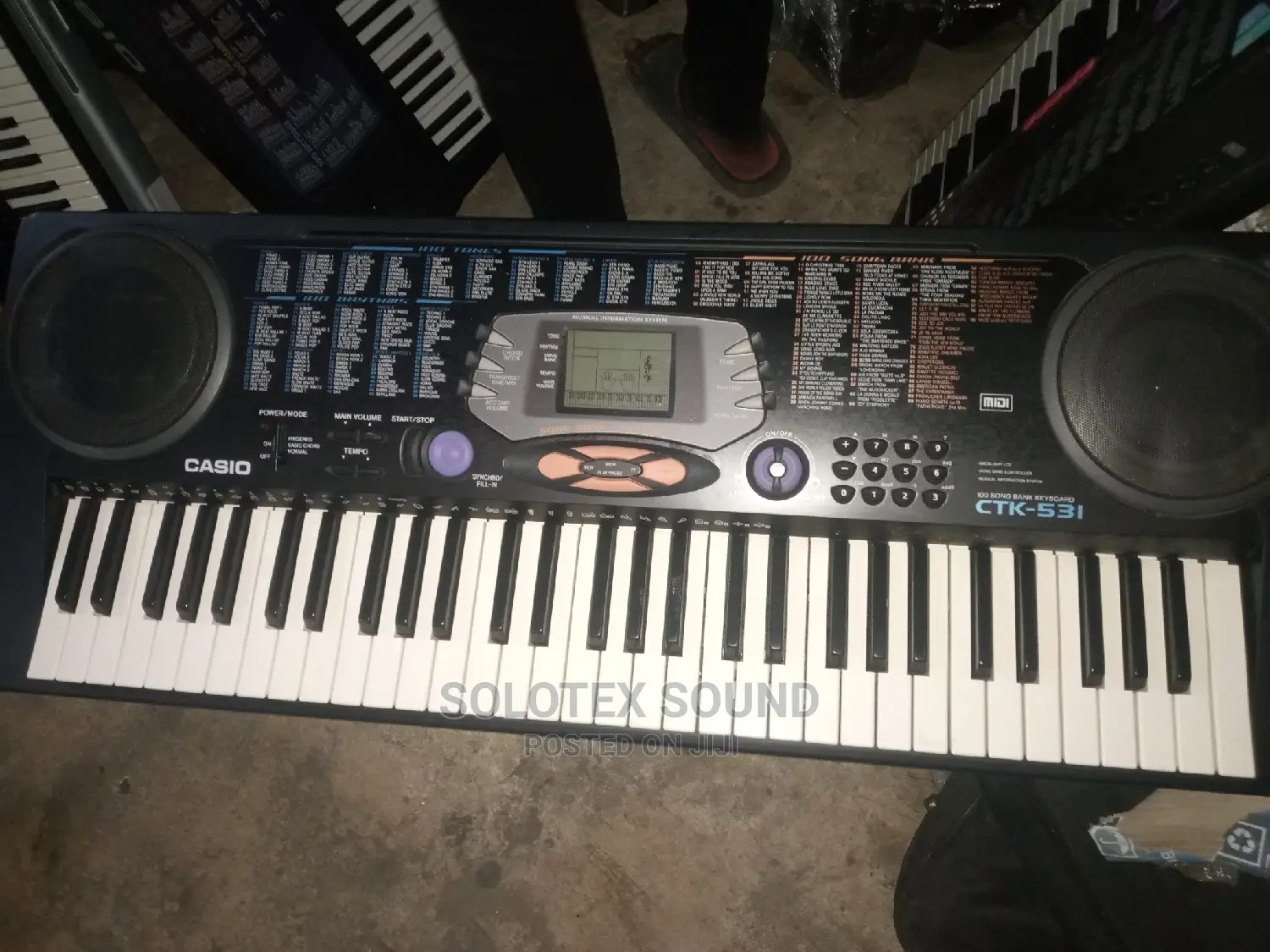 Original UK Used CTK531 Casio Professional Keyboard
