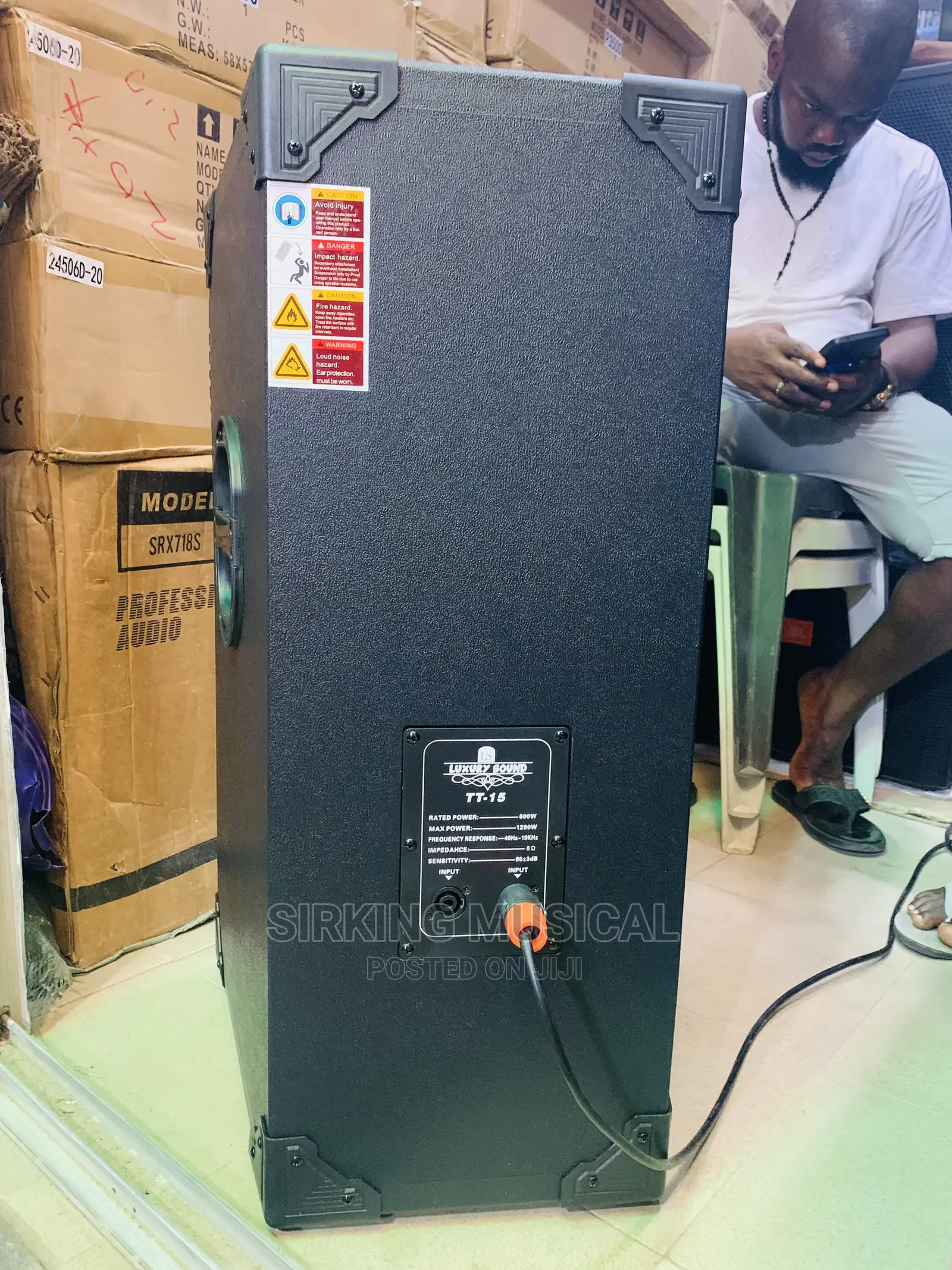 Tt-15 Luxury Sound Semi Acoustic 1pair Single