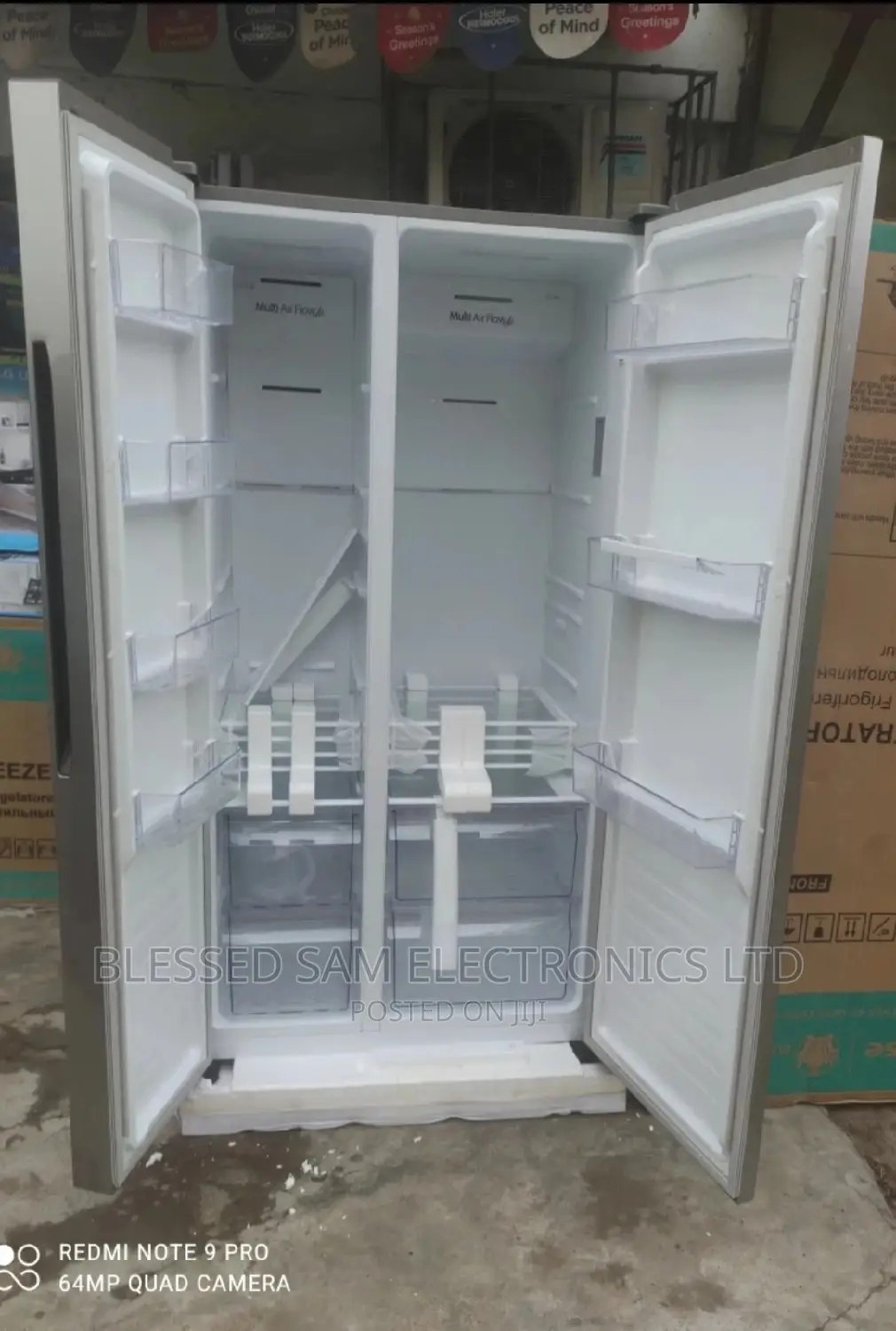 New Hisense Fridge 516 L Inverter Said By Said Door Fast Cool > 67swi