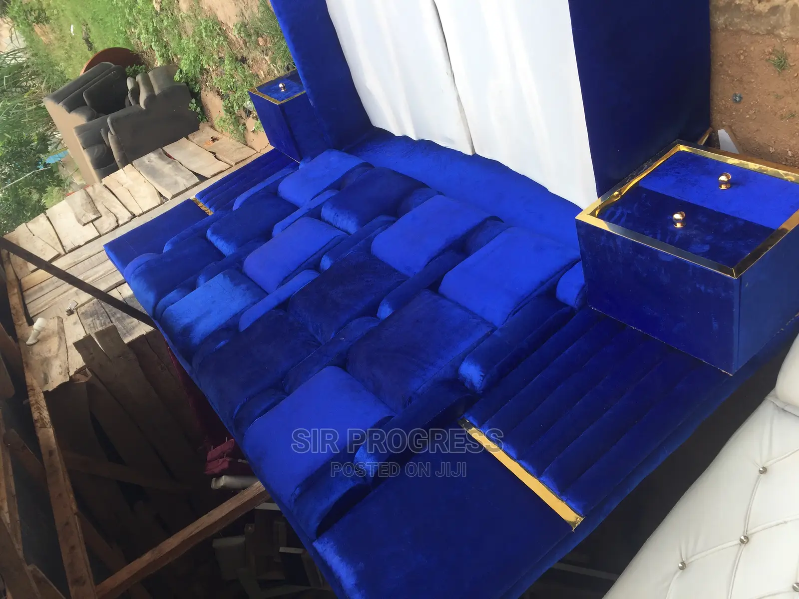 Bedframe Made by Sir Progress Furniture With Good Finishing