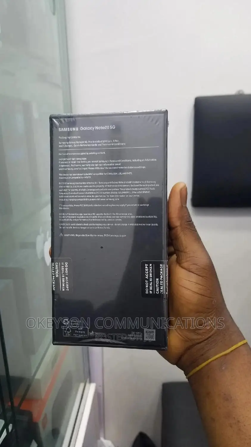 New Samsung Galaxy Note 20 5G 128 GB Bronze