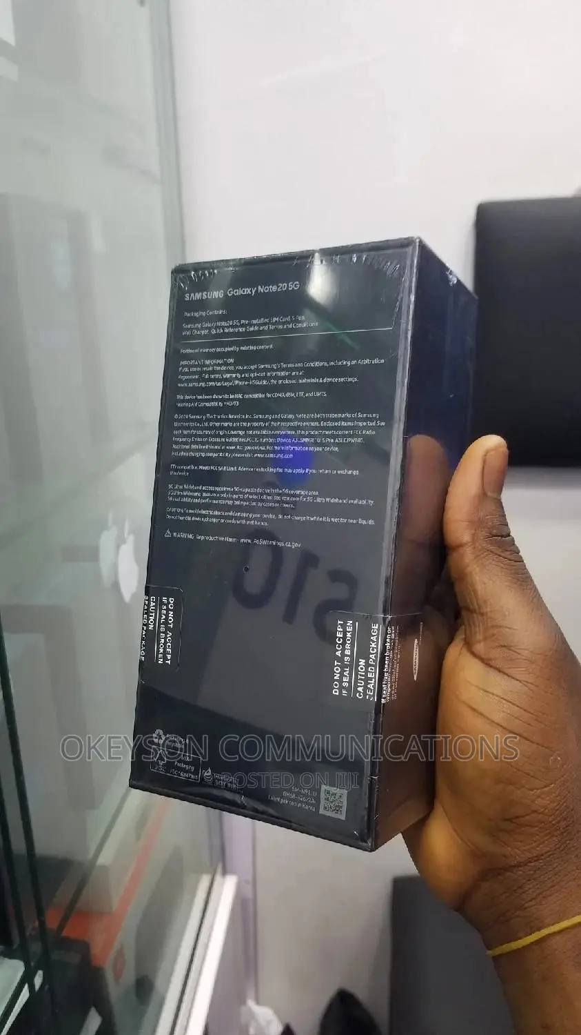 New Samsung Galaxy Note 20 5G 128 GB Gold