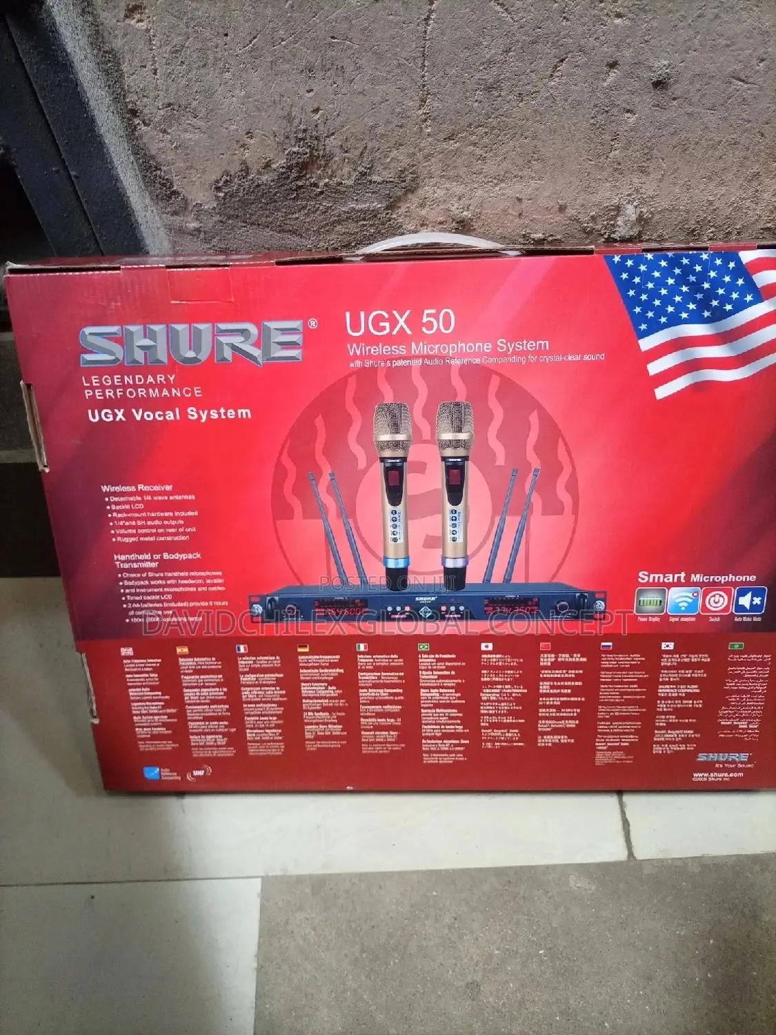 Shure Ugx50 Wireless Microphone