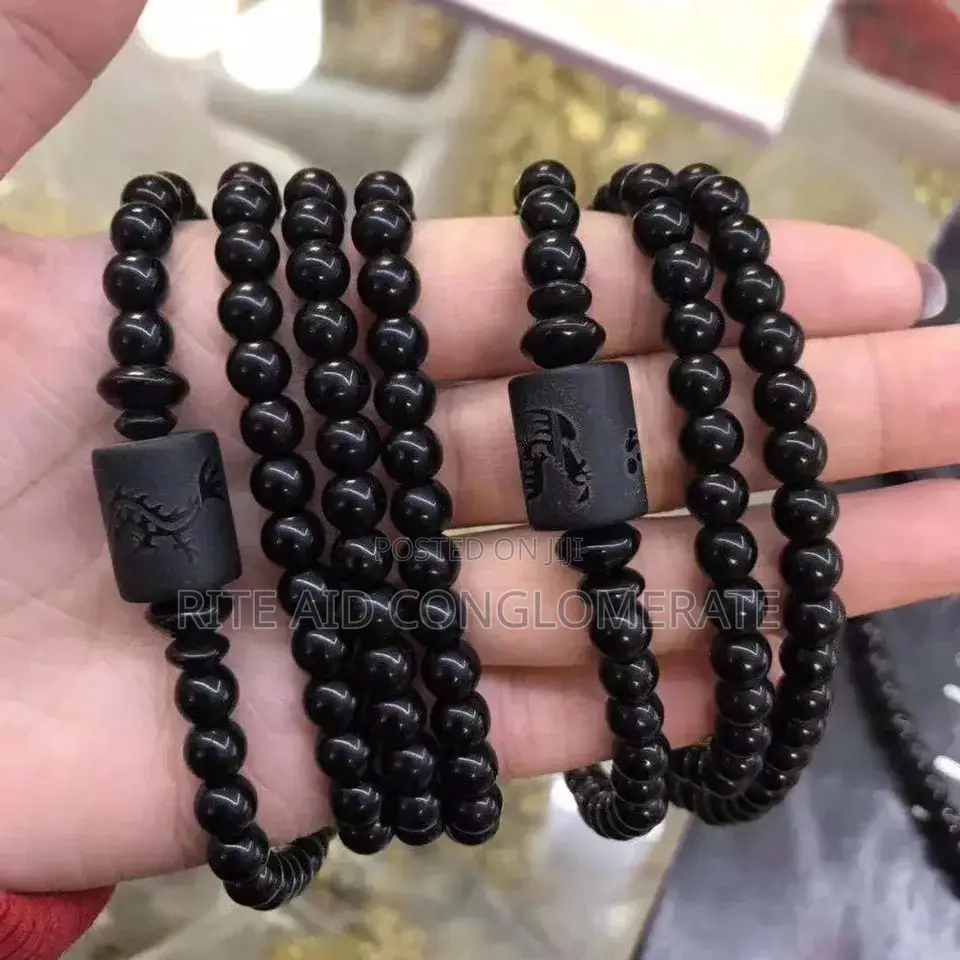 Original Black Tourmaline Gemstone Bracelets