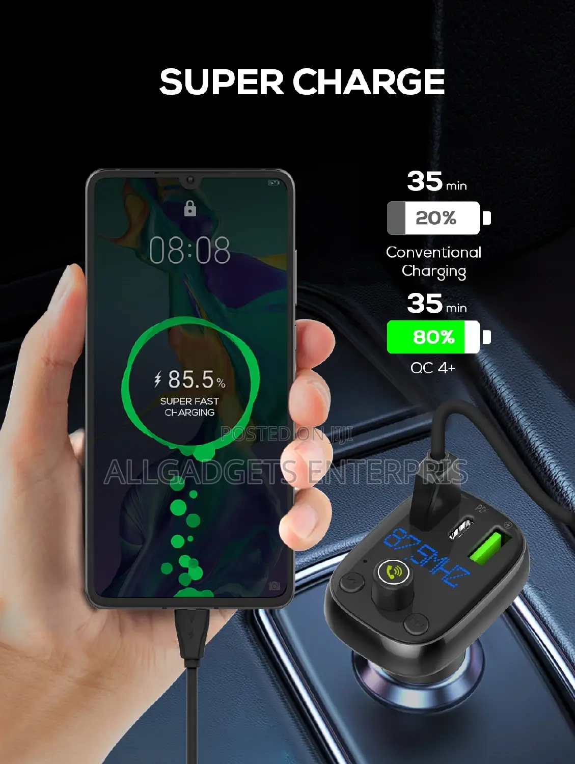 Ldnio C704q Car Mp3