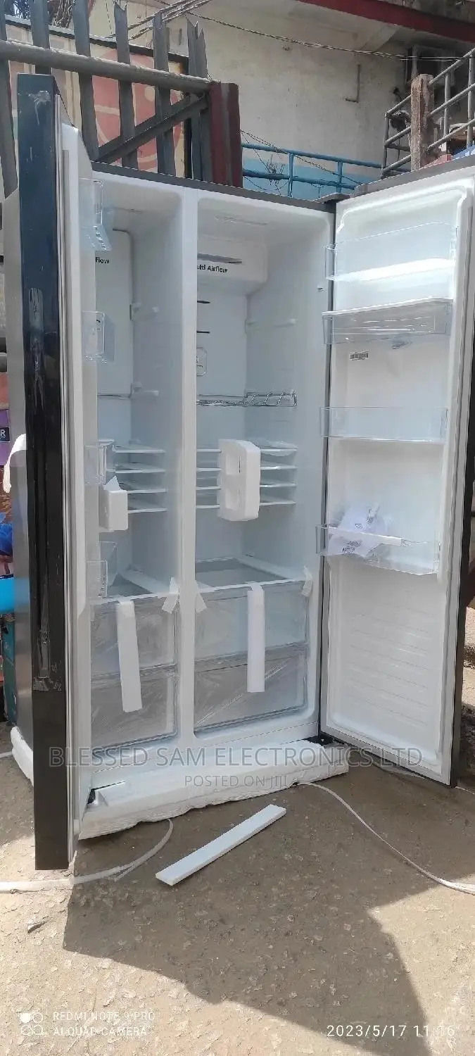 New >Hisense Inverter 529l Said By Said Fridge >Dispenser