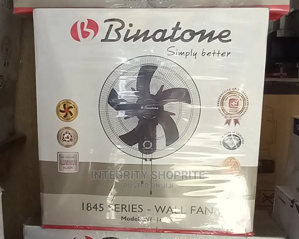Binatone Wall Fan Wf-1802