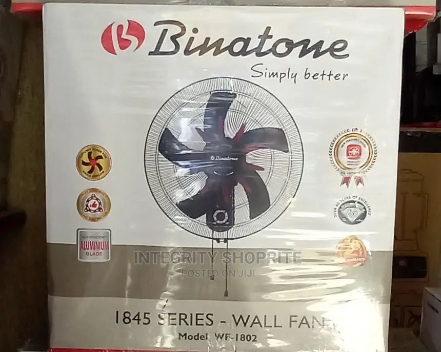 Binatone Wall Fan Wf-1802