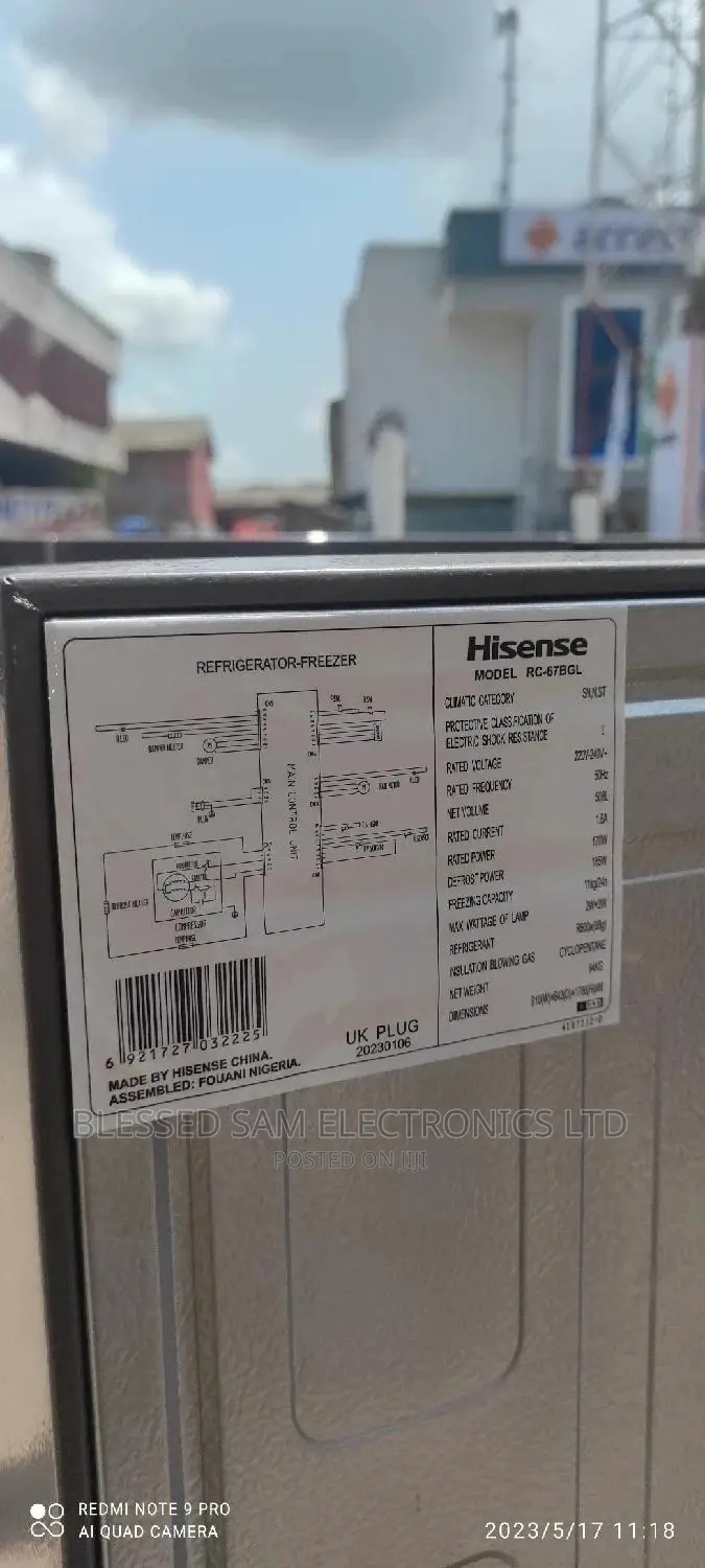 Original>Hisense Inverter Fridge 529l Said By Said>Dispenser