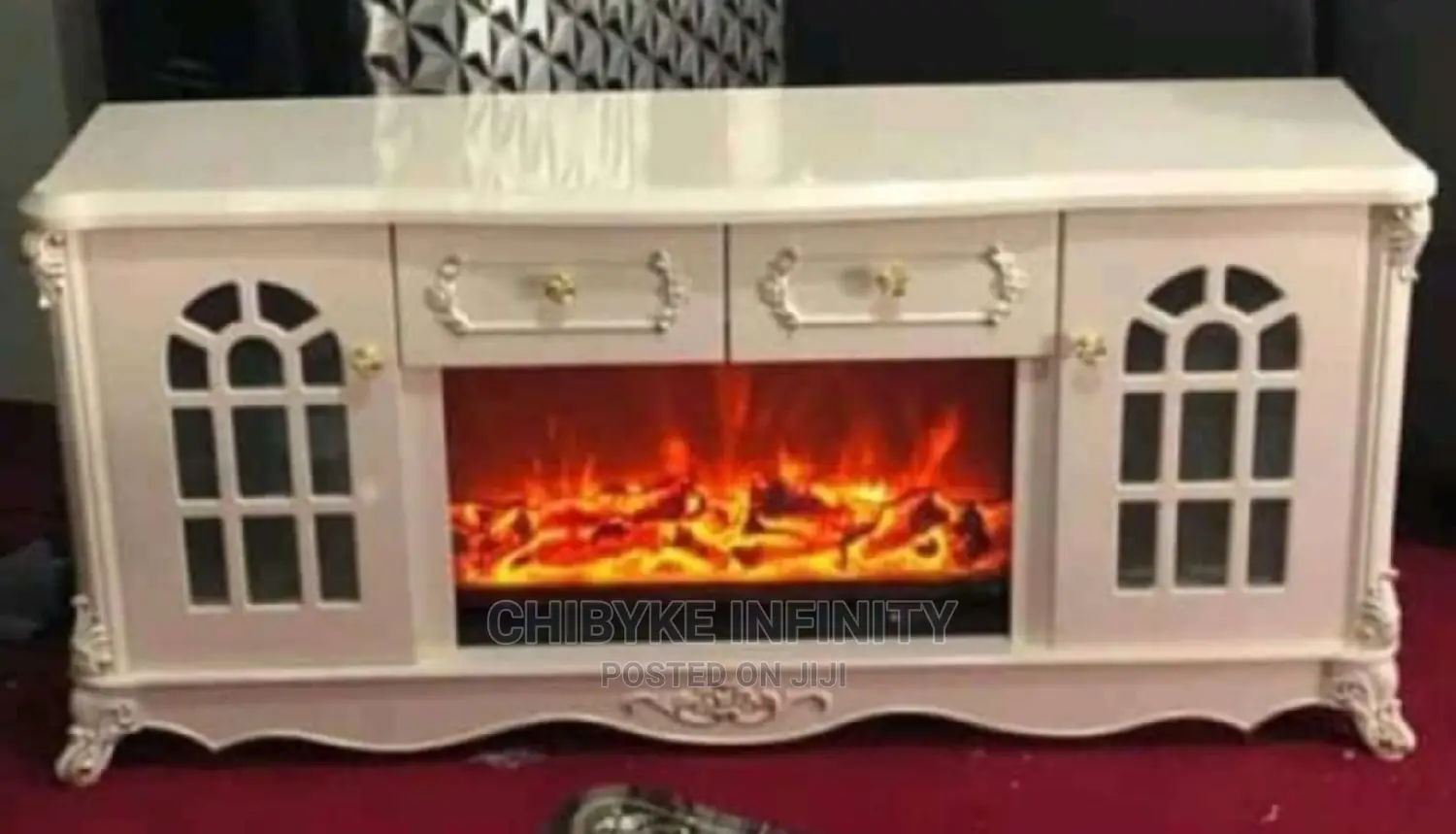 Imported, Brand New and Top Quality FIRE PLACE TV STAND
