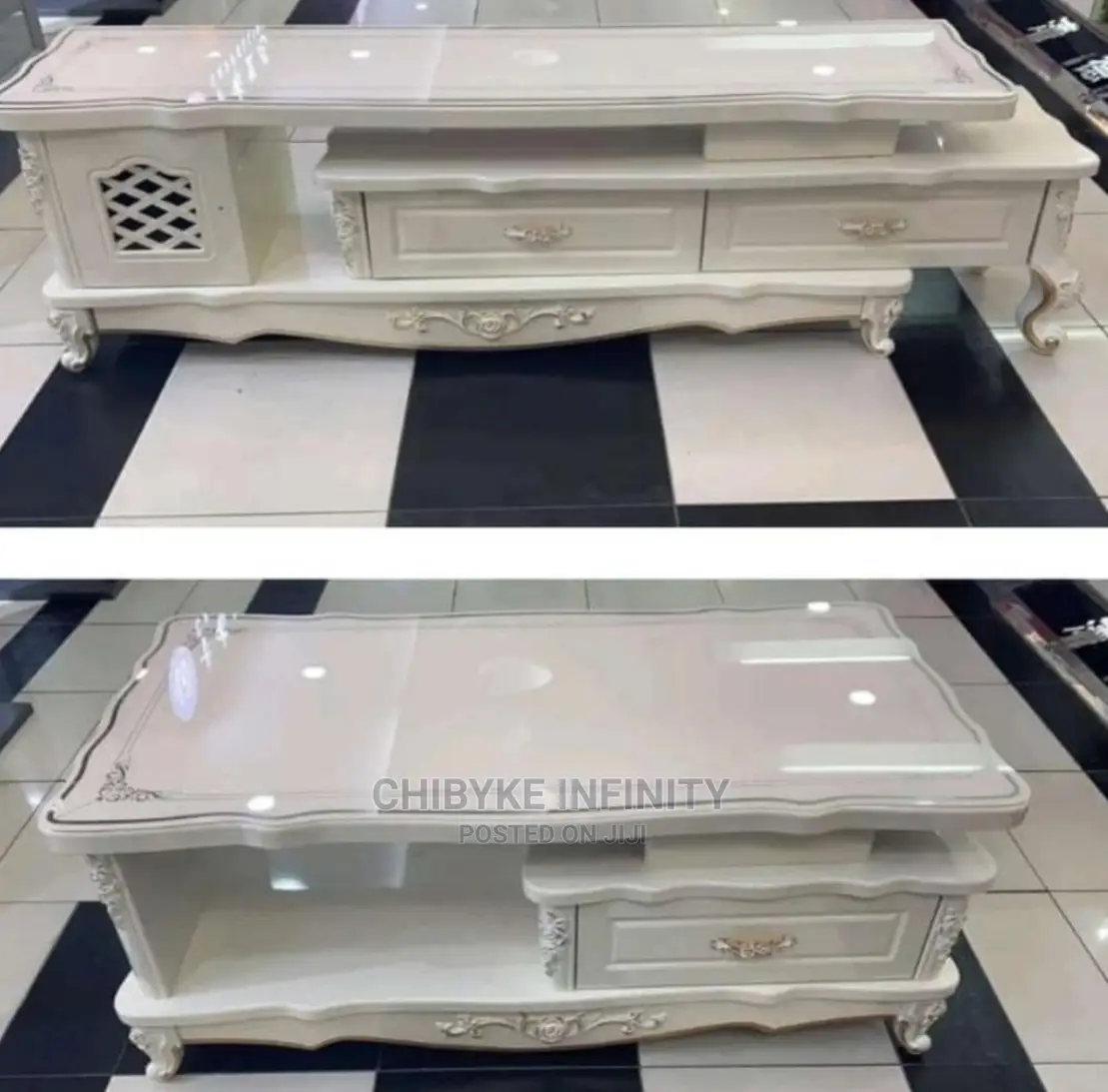 Brand New and Imported Executive Tv Stand With Center Table