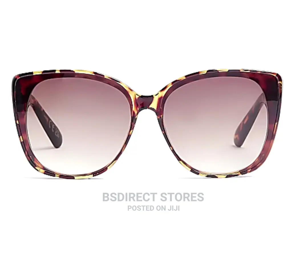 River Island Women Brown Oversized Cat Eye Sunglasses